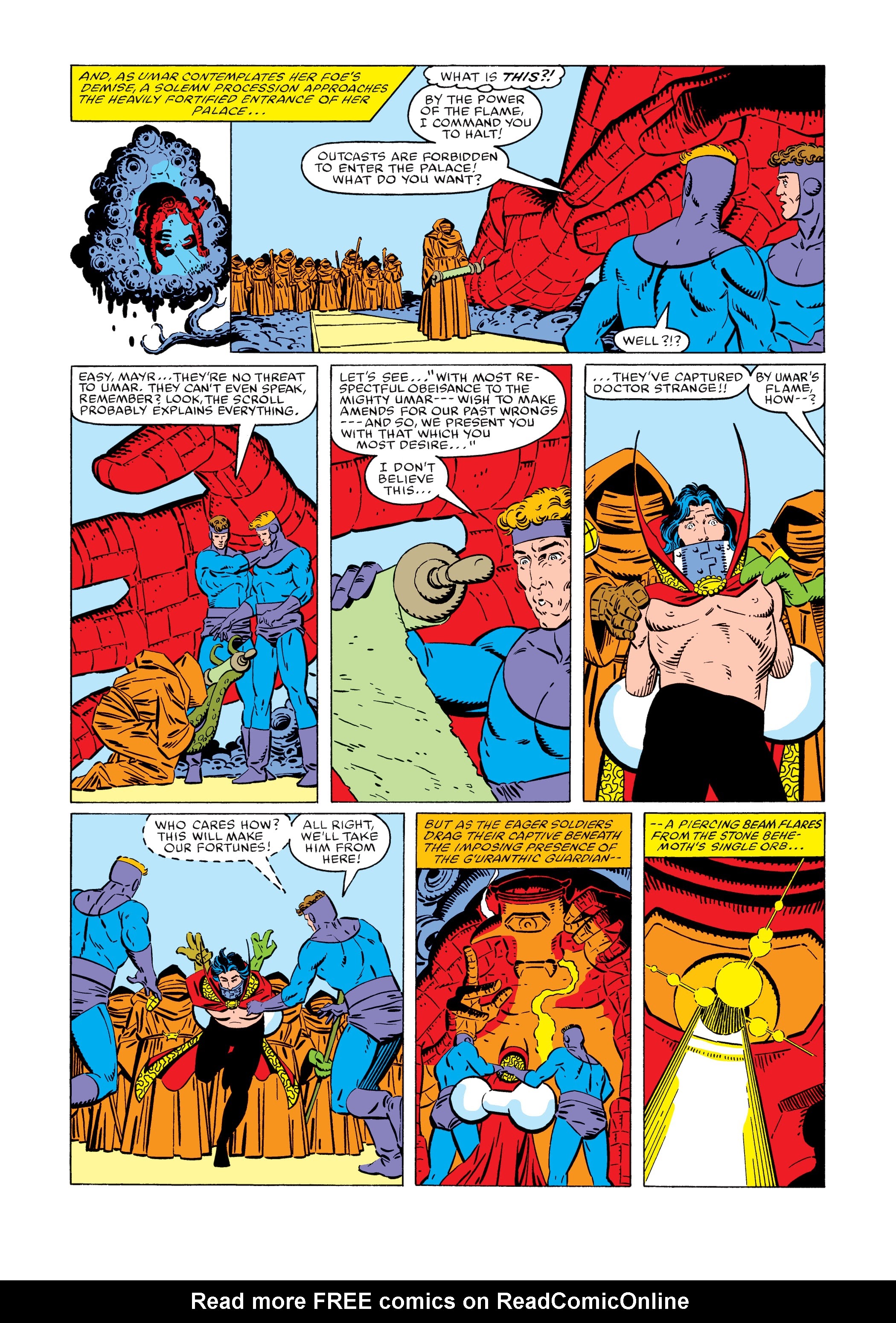 Read online Marvel Masterworks: Doctor Strange comic -  Issue # TPB 10 (Part 4) - 57