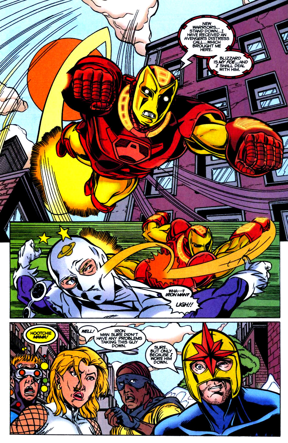 Read online New Warriors (1999) comic -  Issue #9 - 12