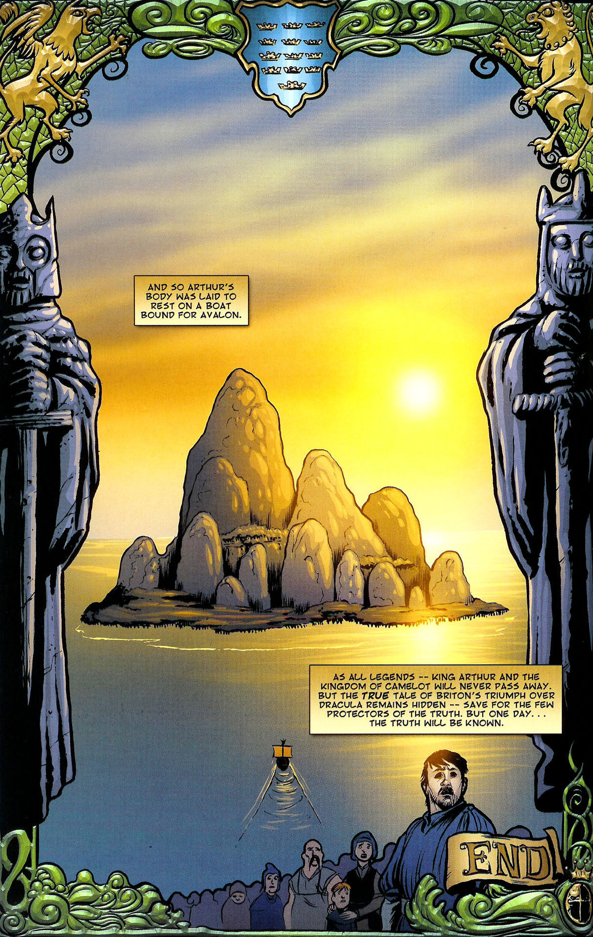 Read online Dracula vs King Arthur comic -  Issue #4 - 66