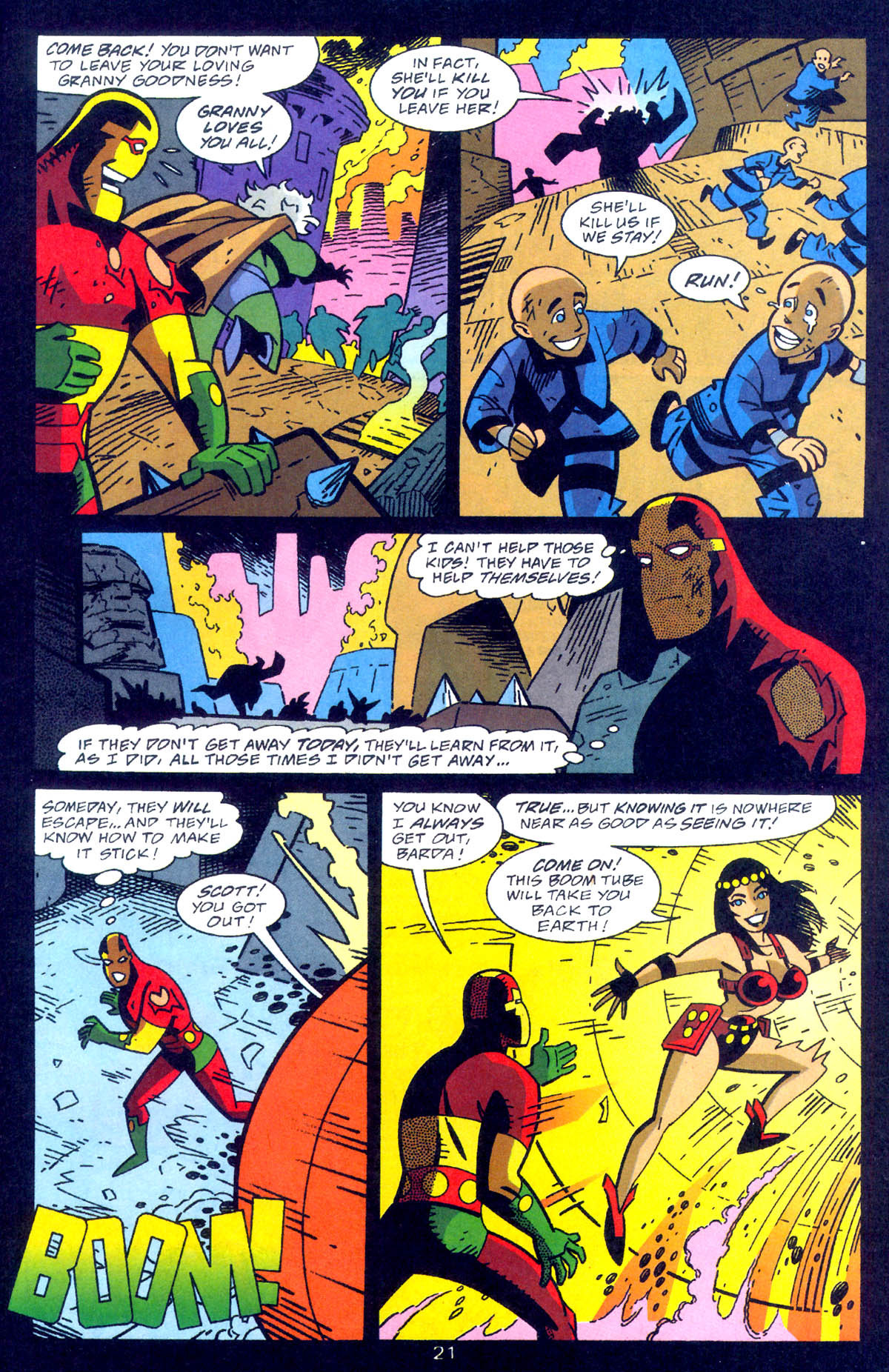 Read online Superman Adventures comic -  Issue #42 - 22