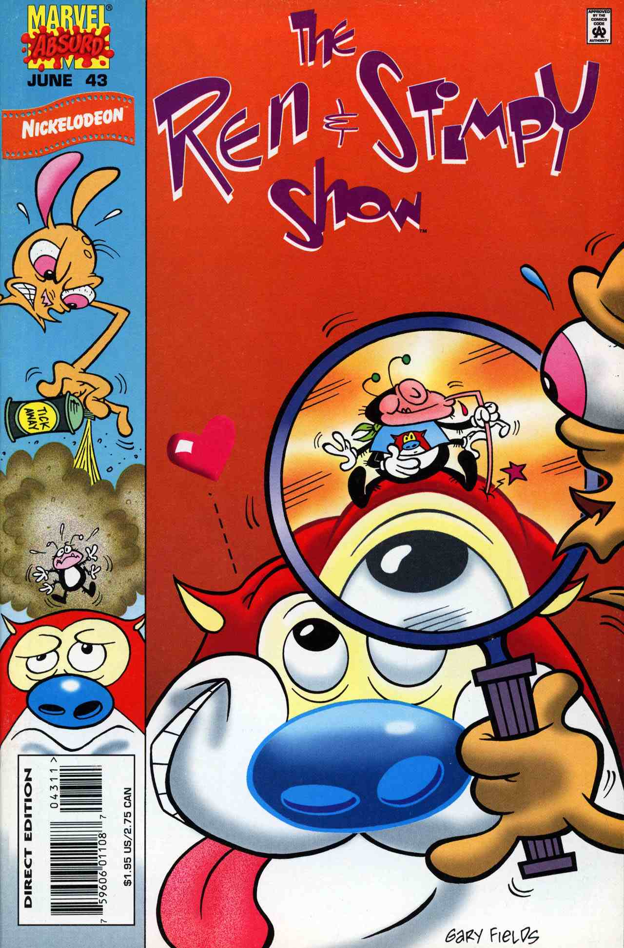 Read online The Ren & Stimpy Show comic -  Issue #43 - 1