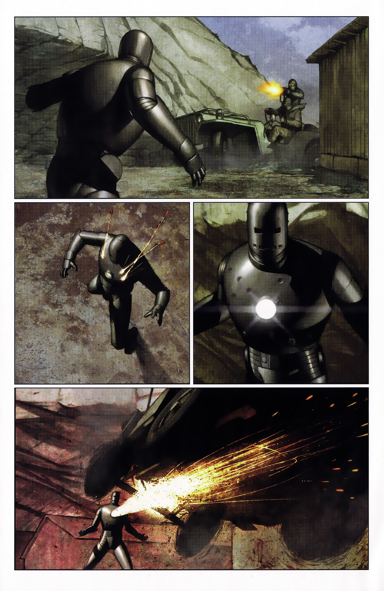Read online Iron Man: Extremis Director's Cut comic -  Issue #5 - 16