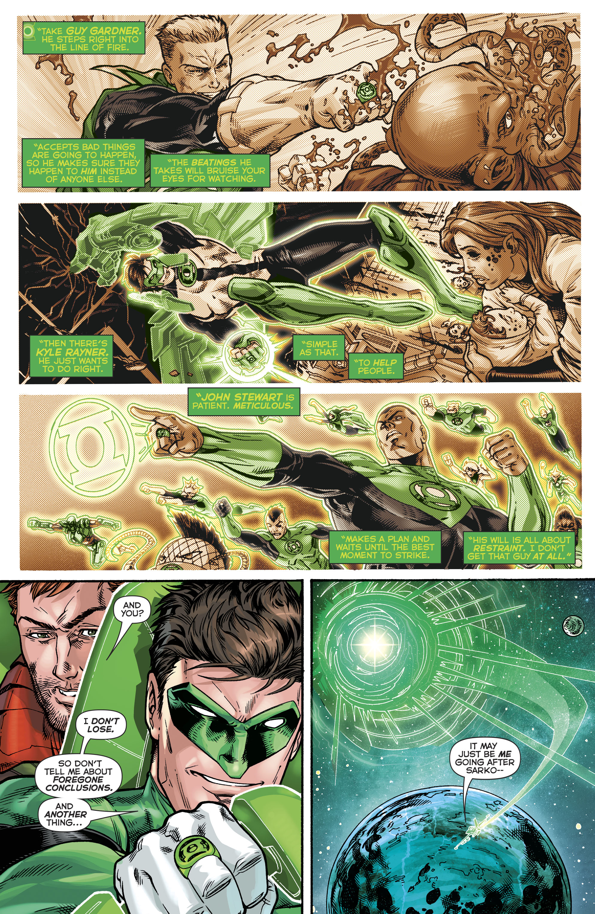 Read online Hal Jordan And The Green Lantern Corps comic -  Issue #21 - 5