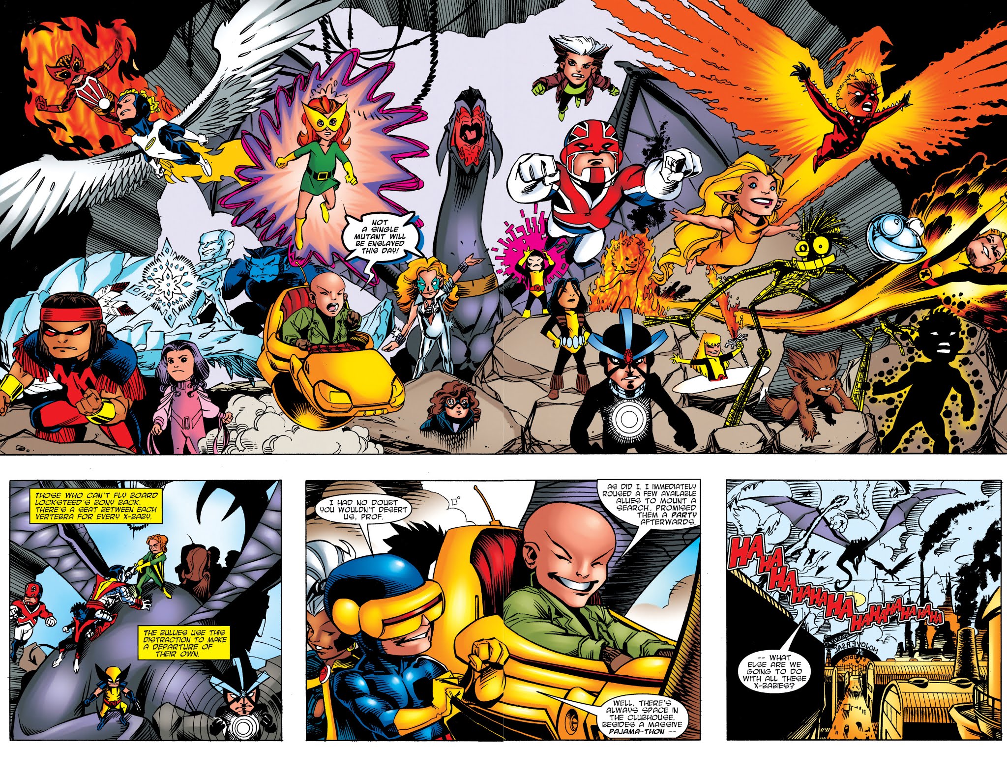 Read online Young Marvel: Little X-Men, Little Avengers, Big Trouble comic -  Issue # TPB - 75