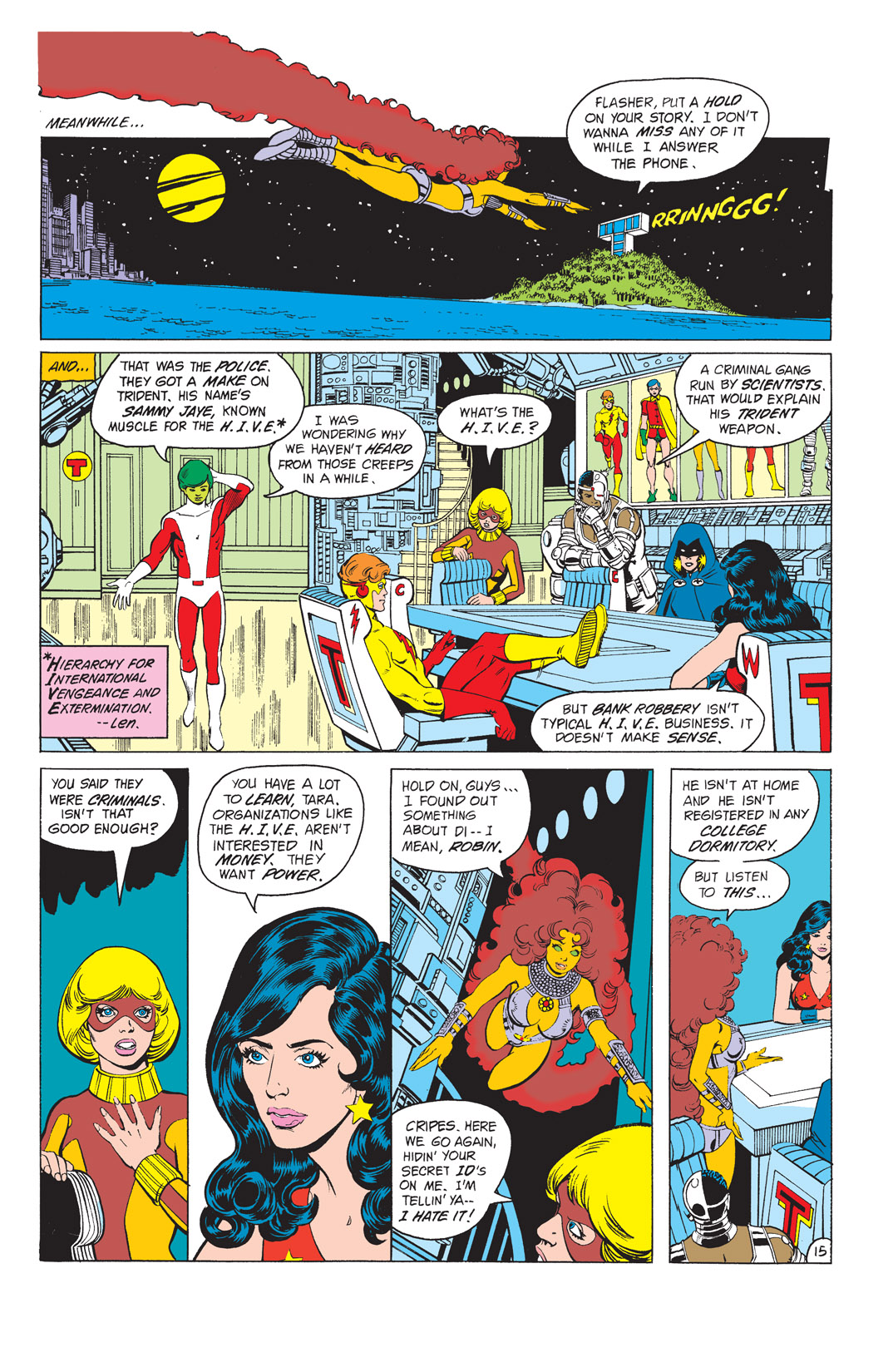 Read online The New Teen Titans (1980) comic -  Issue #33 - 16