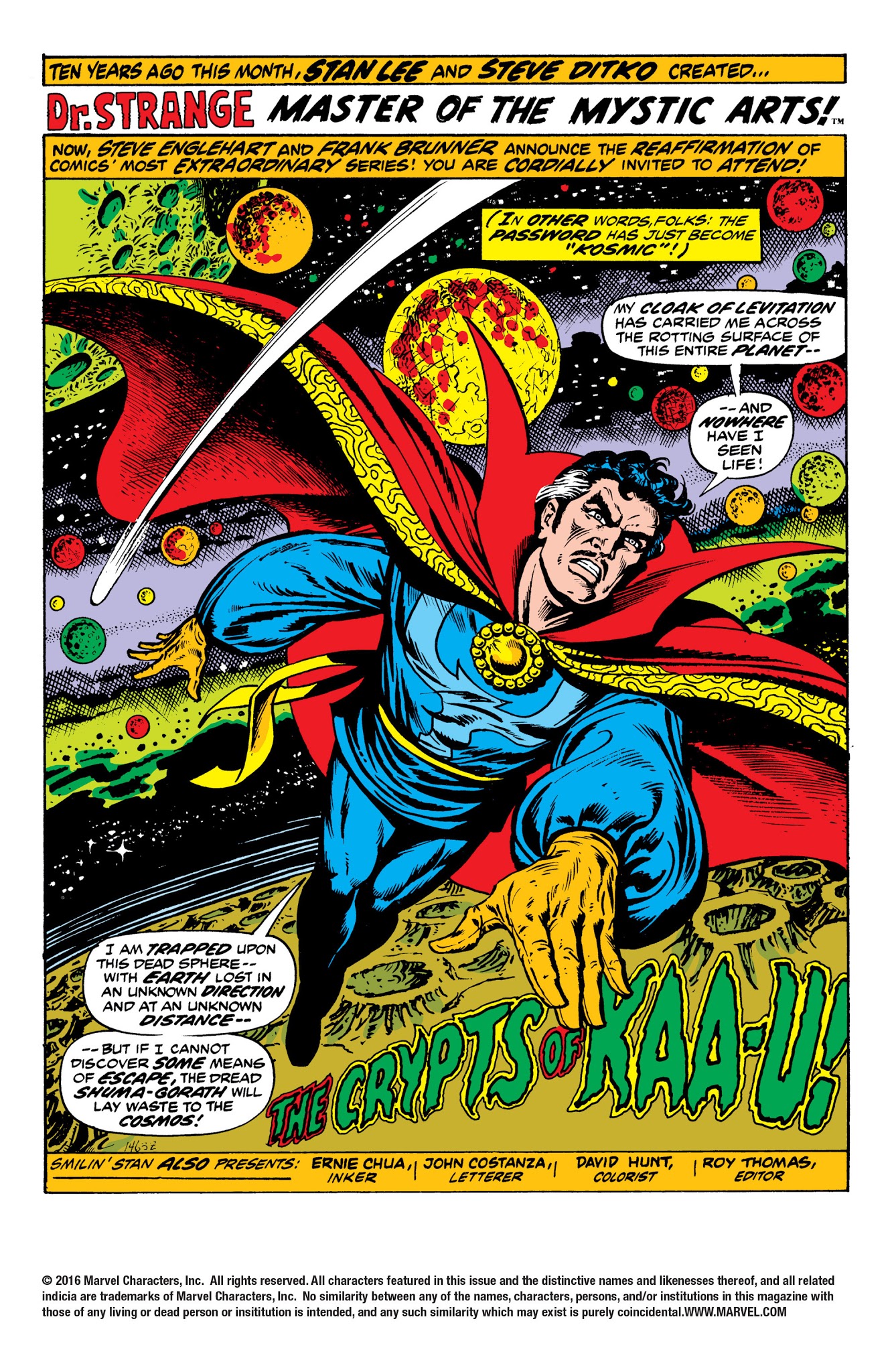 Read online Doctor Strange: A Separate Reality comic -  Issue # TPB - 286