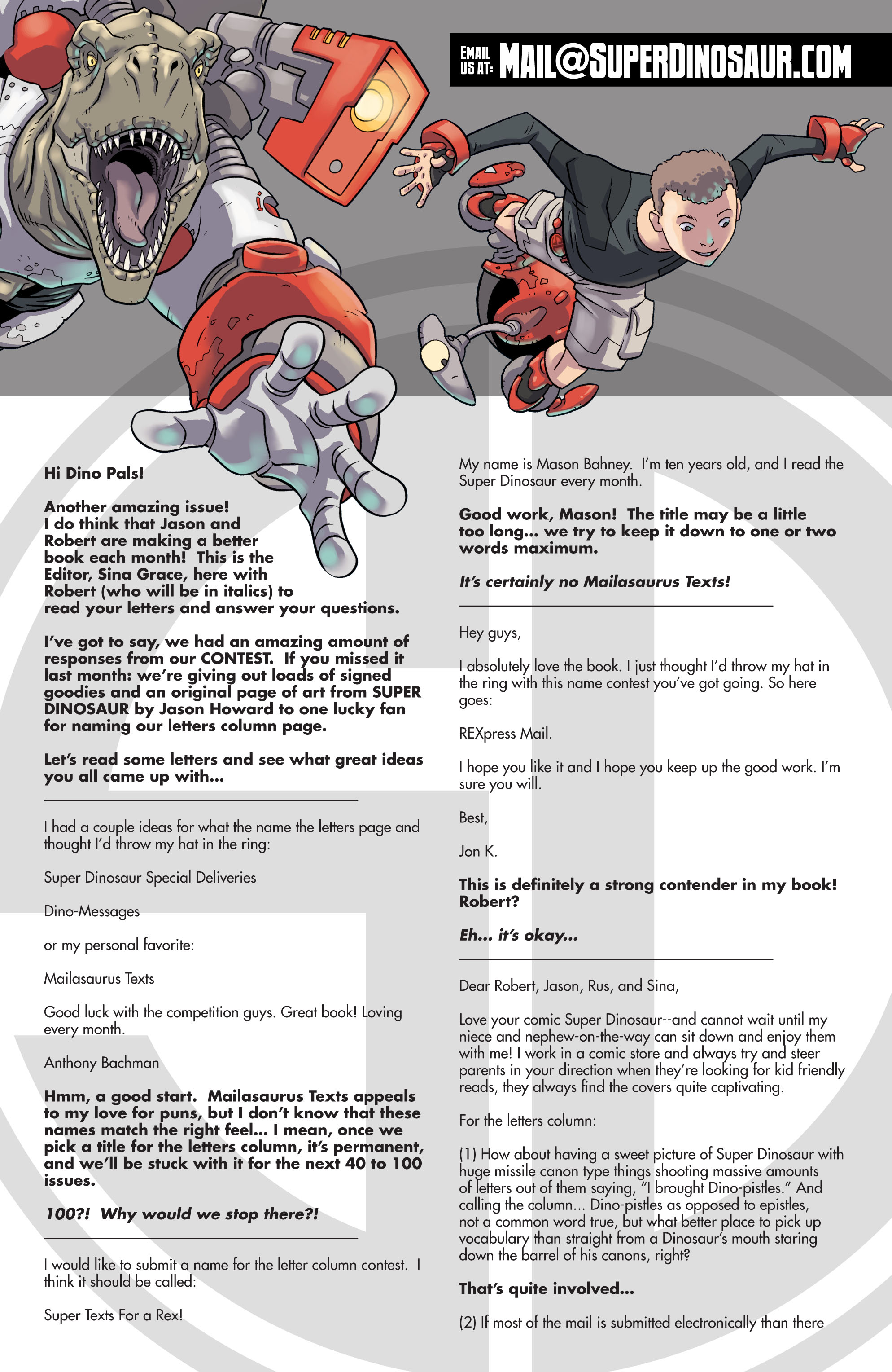 Read online Super Dinosaur (2011) comic -  Issue #7 - 22