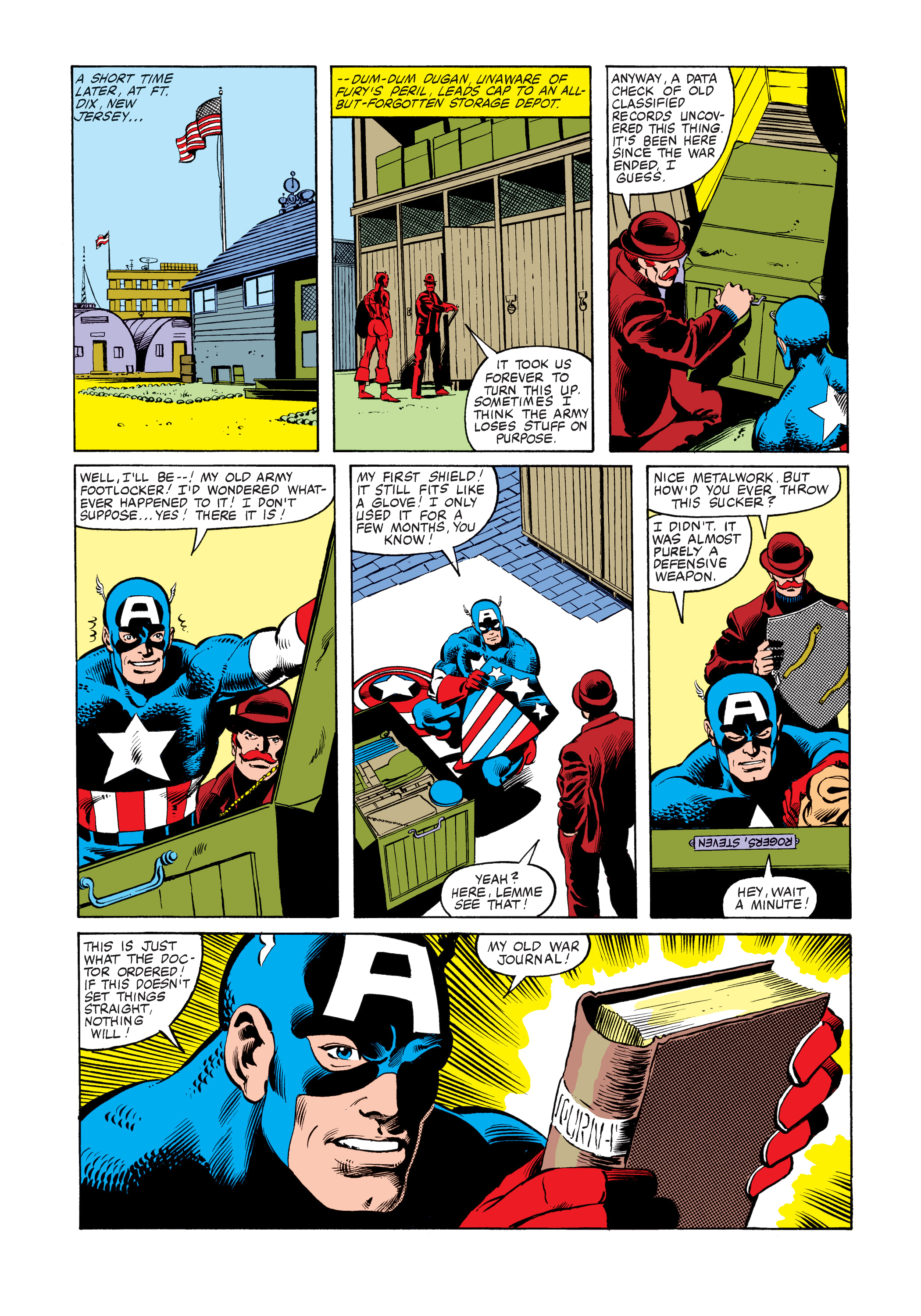 Read online Marvel Masterworks: Captain America comic -  Issue # TPB 14 (Part 1) - 18
