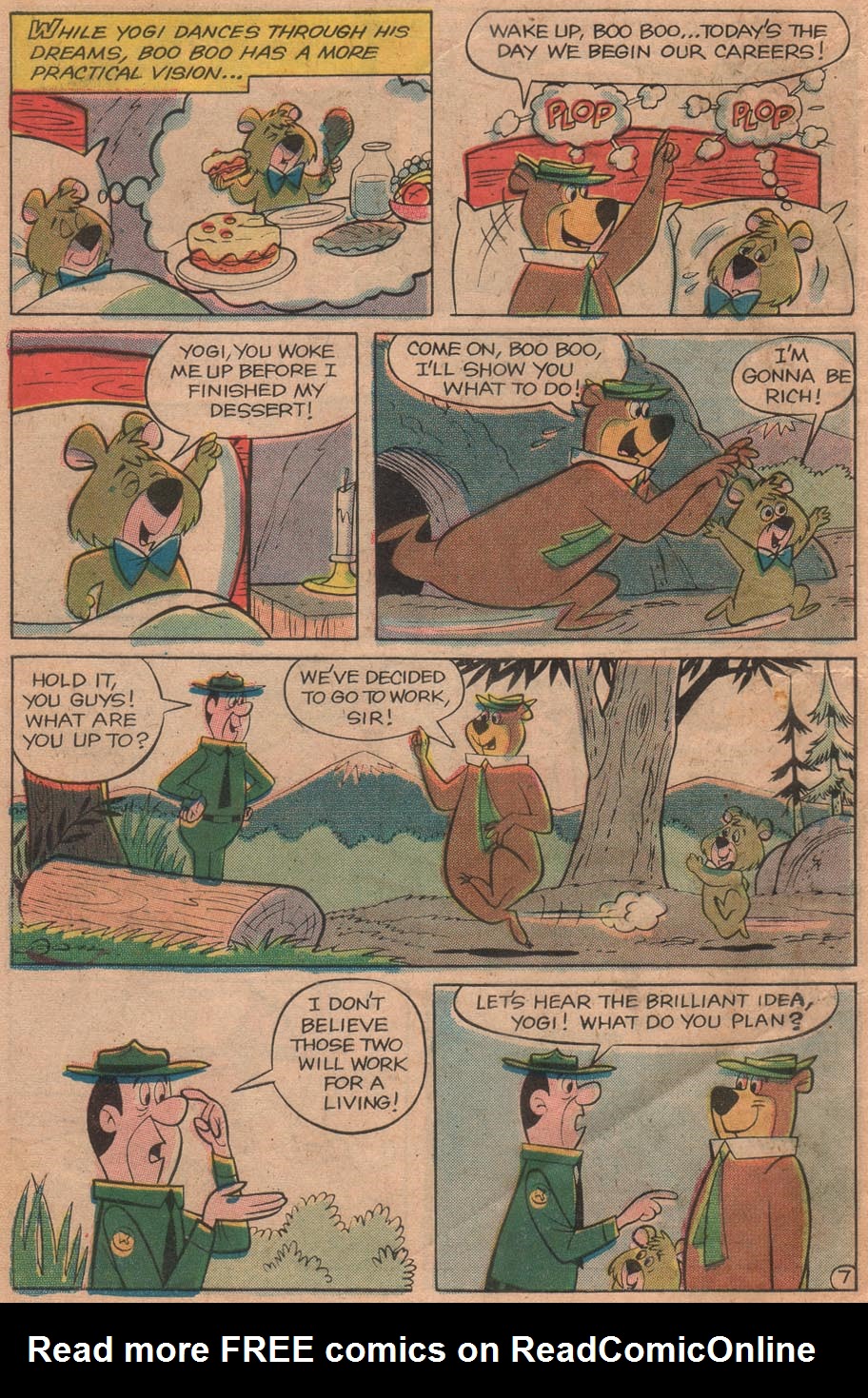 Read online Yogi Bear (1970) comic -  Issue #1 - 10