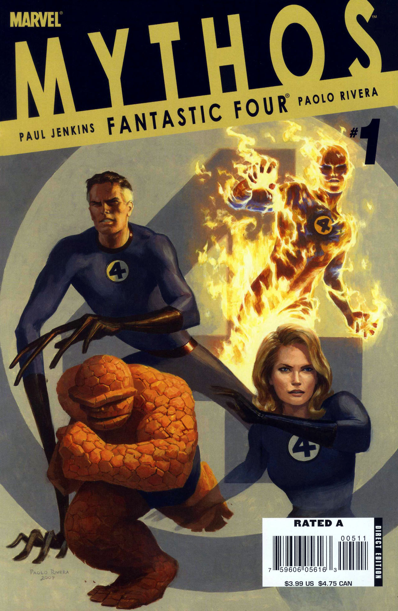 Read online Mythos: Fantastic Four comic -  Issue # Full - 1
