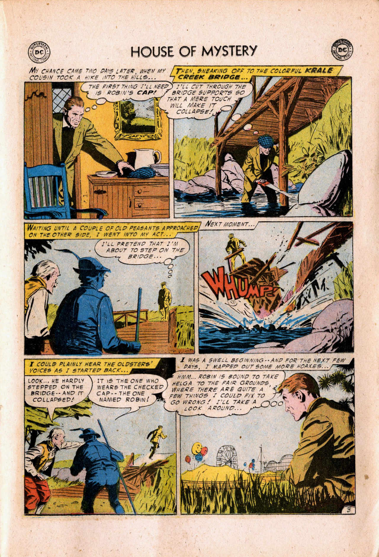 Read online House of Mystery (1951) comic -  Issue #54 - 21