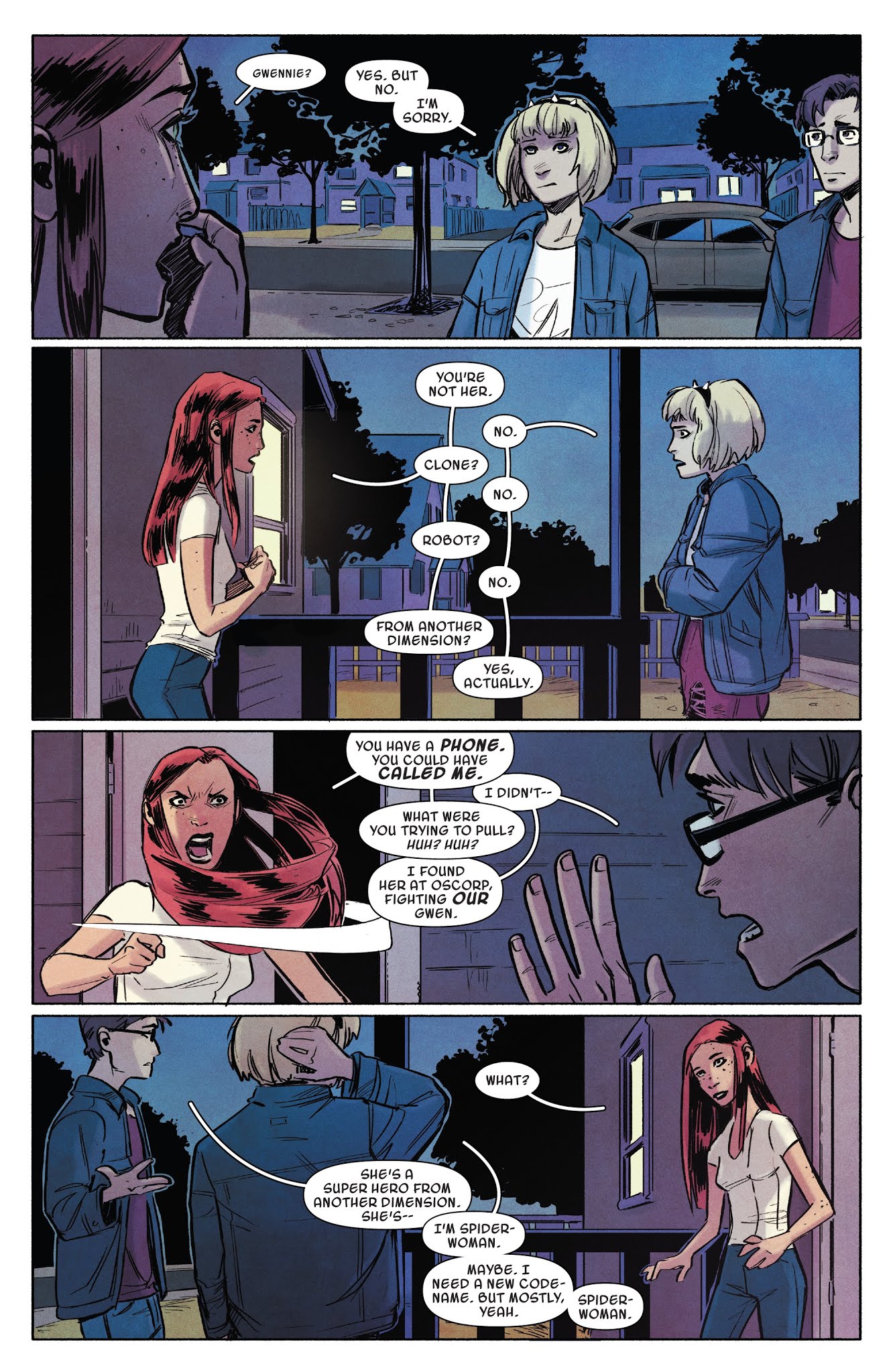 Read online Spider-Gwen: Ghost-Spider comic -  Issue #2 - 17