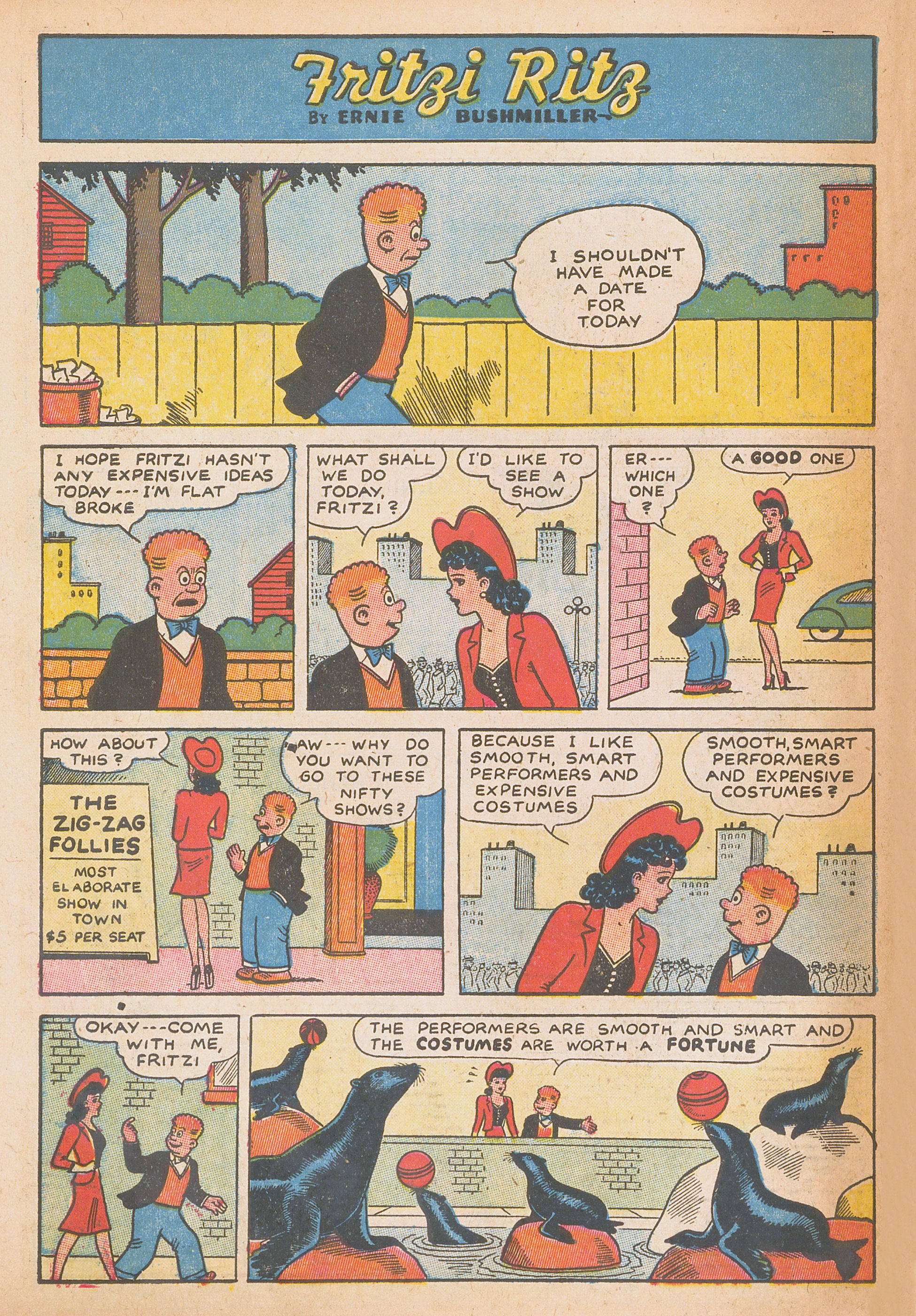 Read online Fritzi Ritz (1953) comic -  Issue #38 - 30
