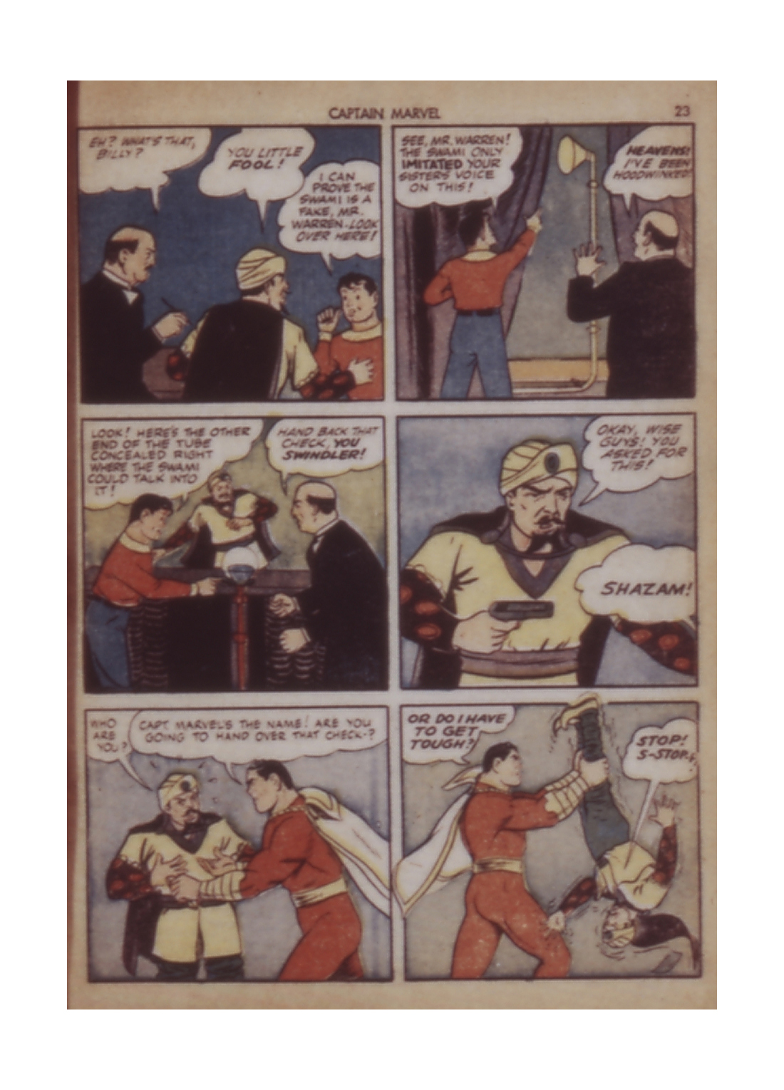 Read online Captain Marvel Adventures comic -  Issue #15 - 24