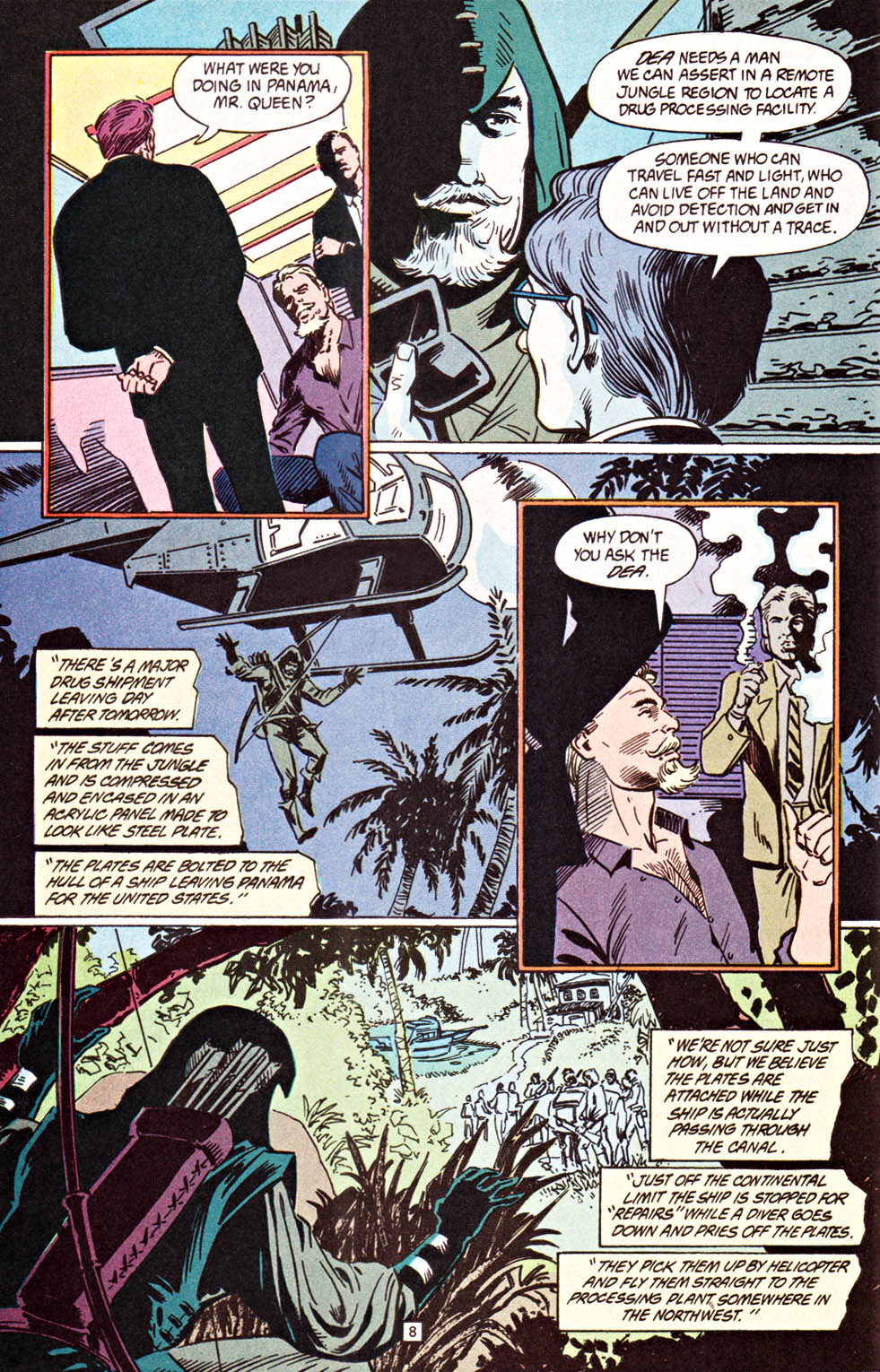 Green Arrow (1988) issue 35 - Page 8