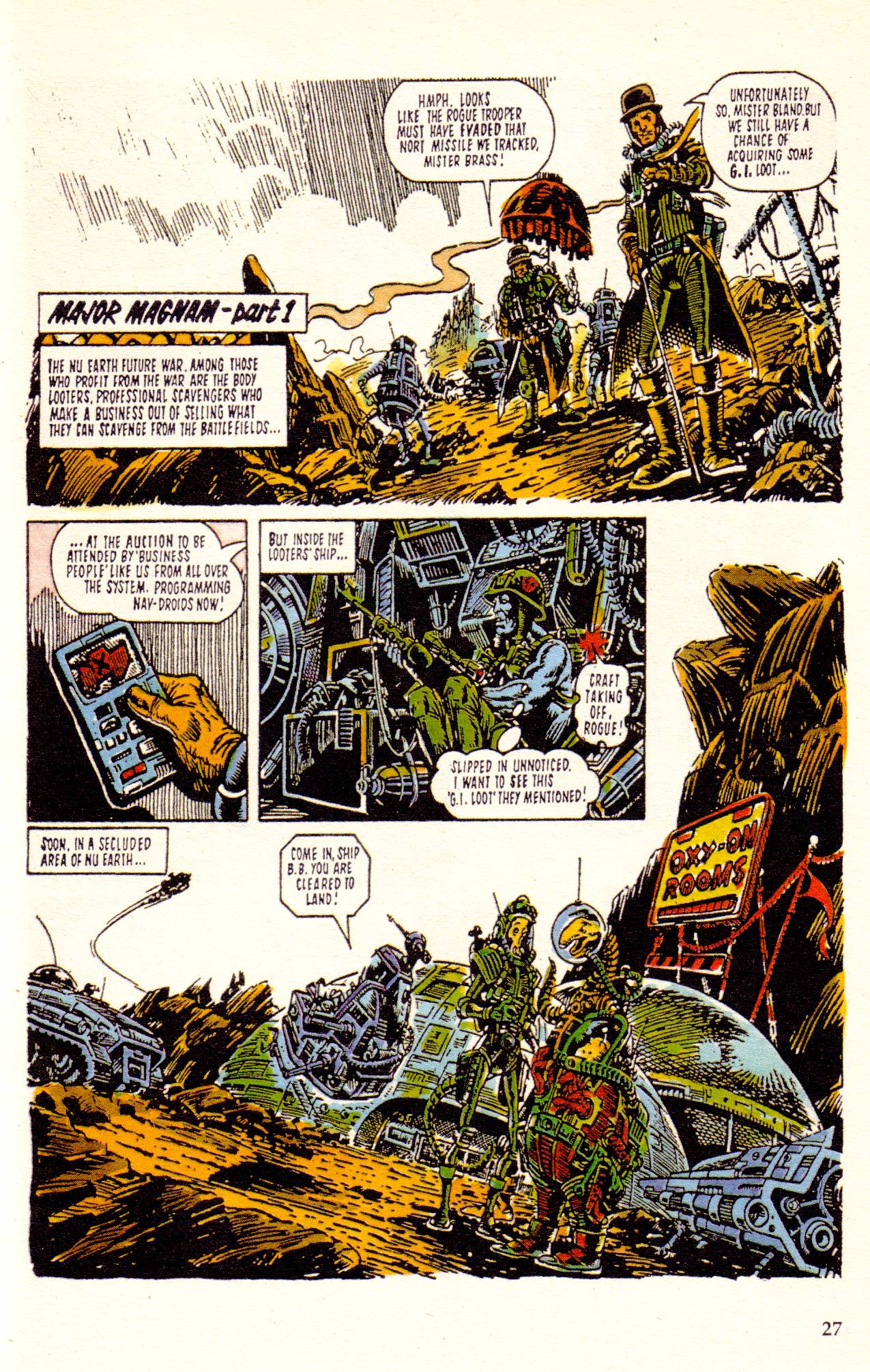 Read online Rogue Trooper (1986) comic -  Issue #11 - 28