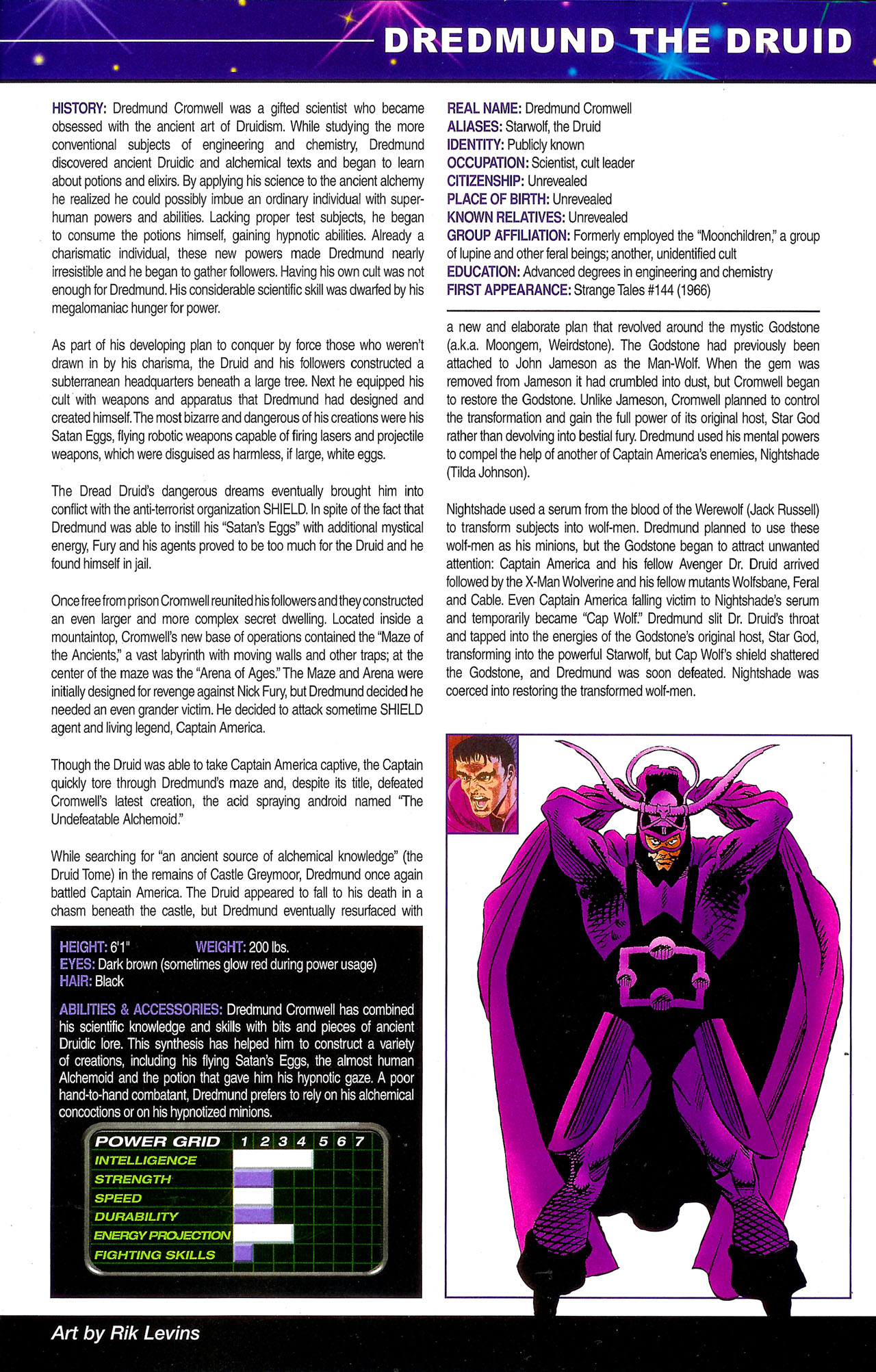 Read online Official Handbook of the Marvel Universe: Mystic Arcana - The Book of Marvel Magic comic -  Issue # Full - 17