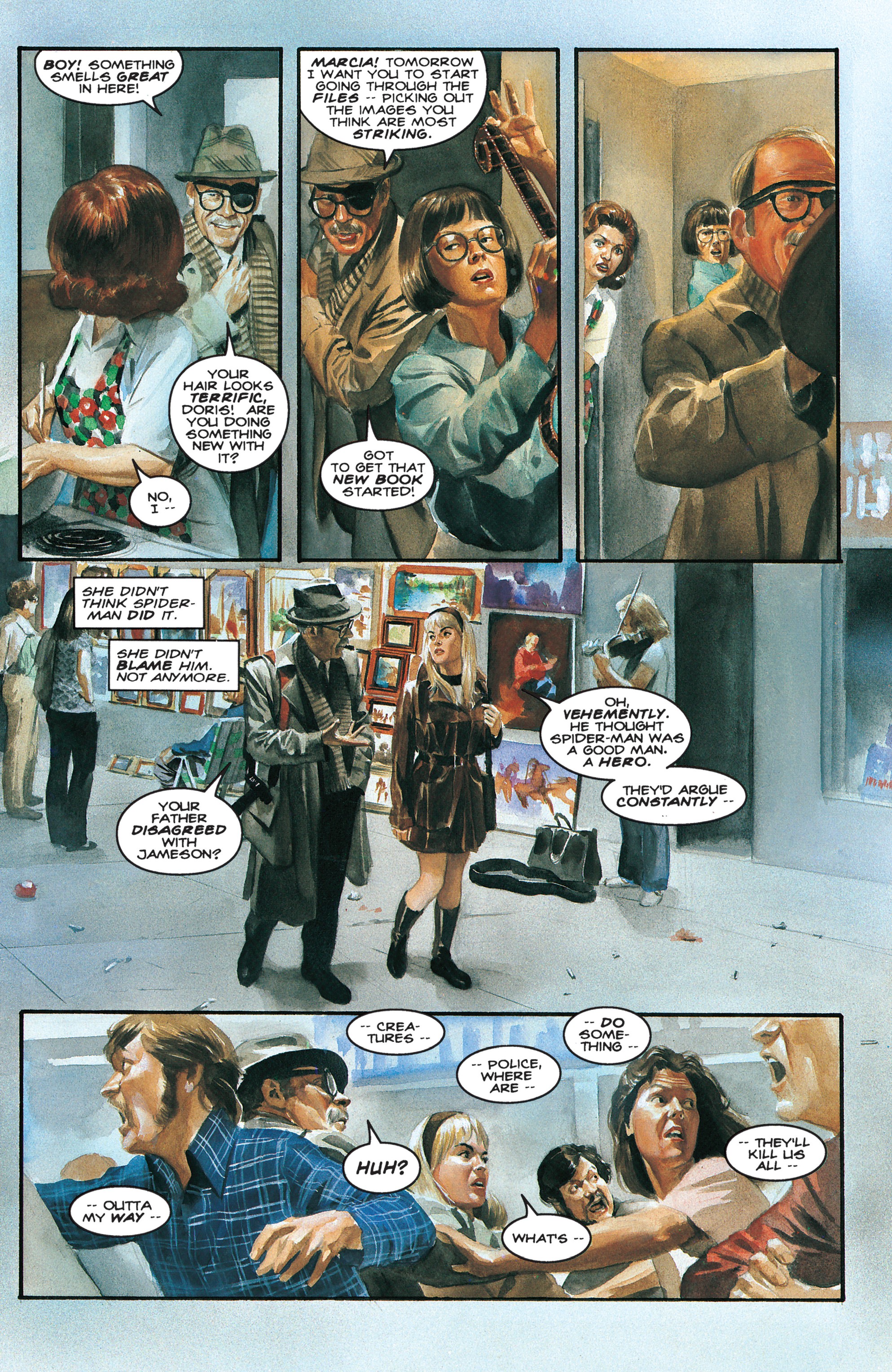 Read online Marvels Annotated comic -  Issue #4 - 26