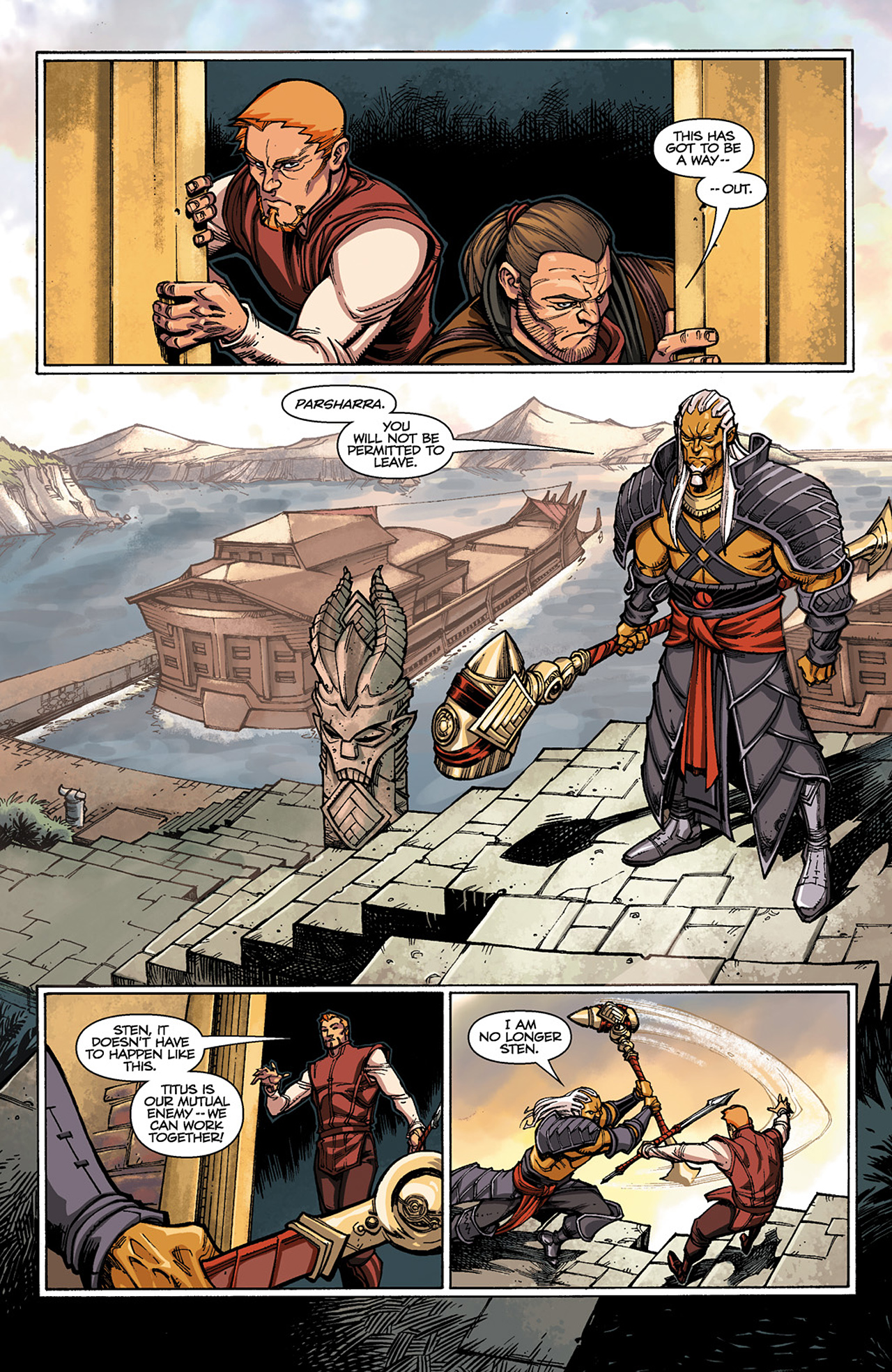 Read online Dragon Age: Those Who Speak comic -  Issue #3 - 11