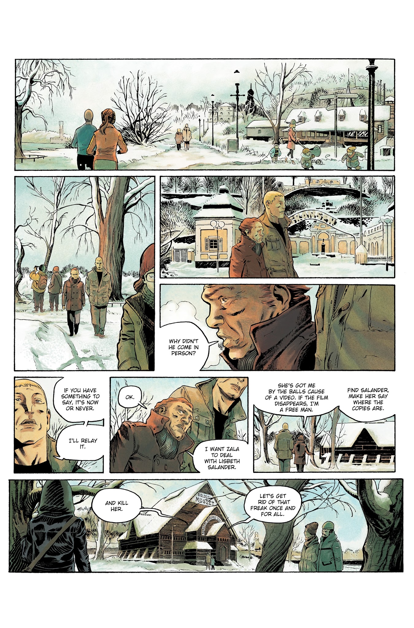 Read online Millennium: The Girl Who Played With Fire comic -  Issue #1 - 32