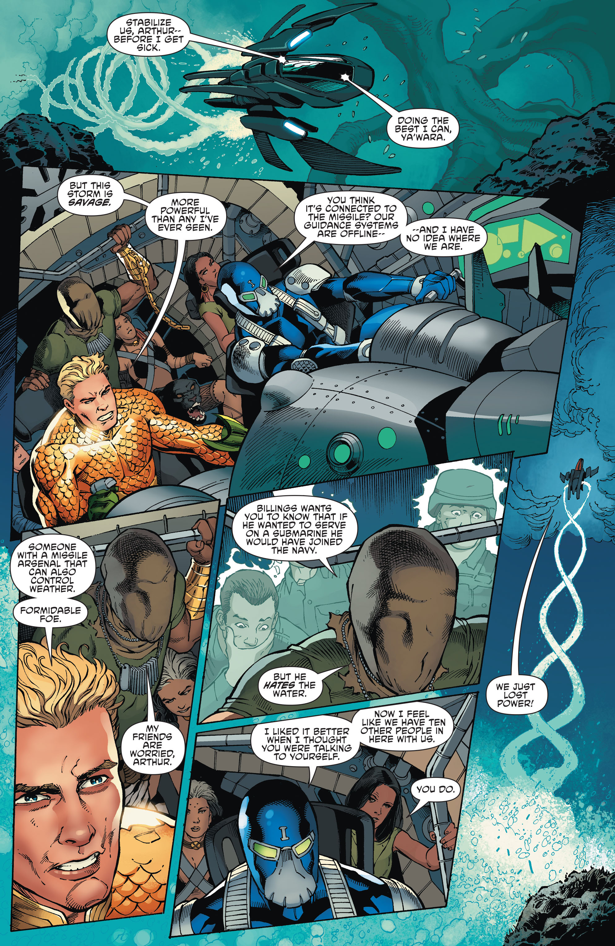 Read online Aquaman and the Others comic -  Issue #2 - 17