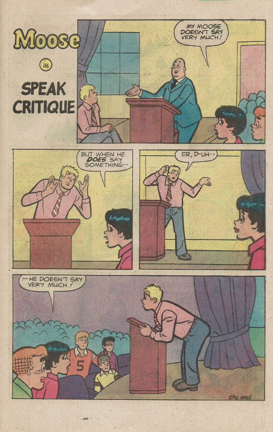 Read online Archie's Joke Book Magazine comic -  Issue #268 - 28