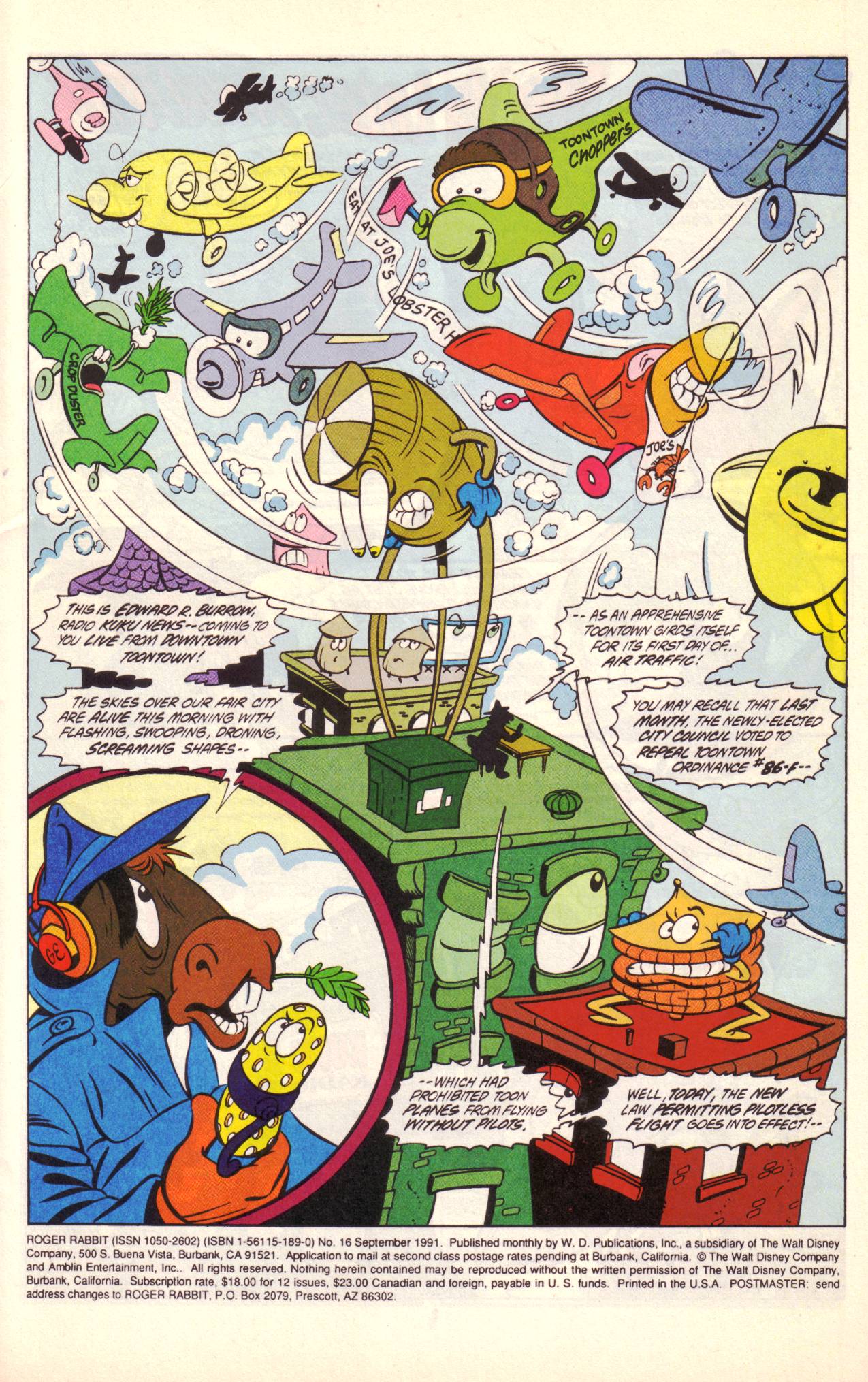 Read online Roger Rabbit comic -  Issue #16 - 2