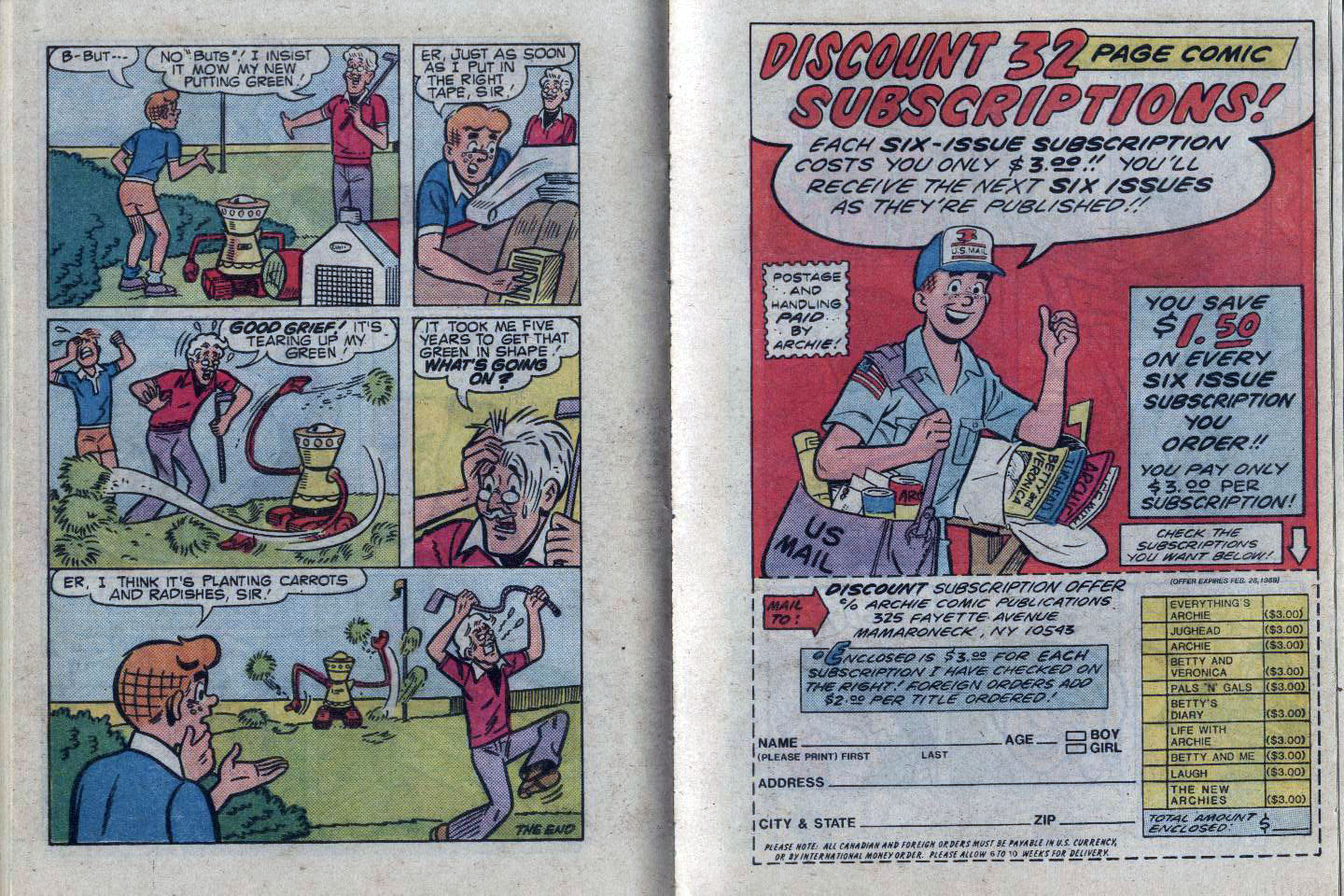 Read online Archie...Archie Andrews, Where Are You? Digest Magazine comic -  Issue #58 - 61