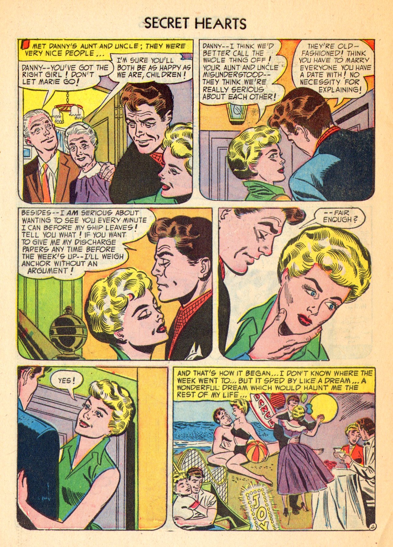 Read online Secret Hearts comic -  Issue #18 - 30