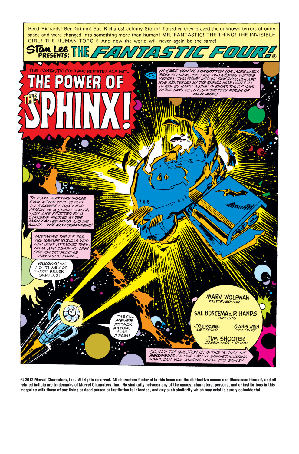 Read online Fantastic Four (1961) comic -  Issue #208 - 2