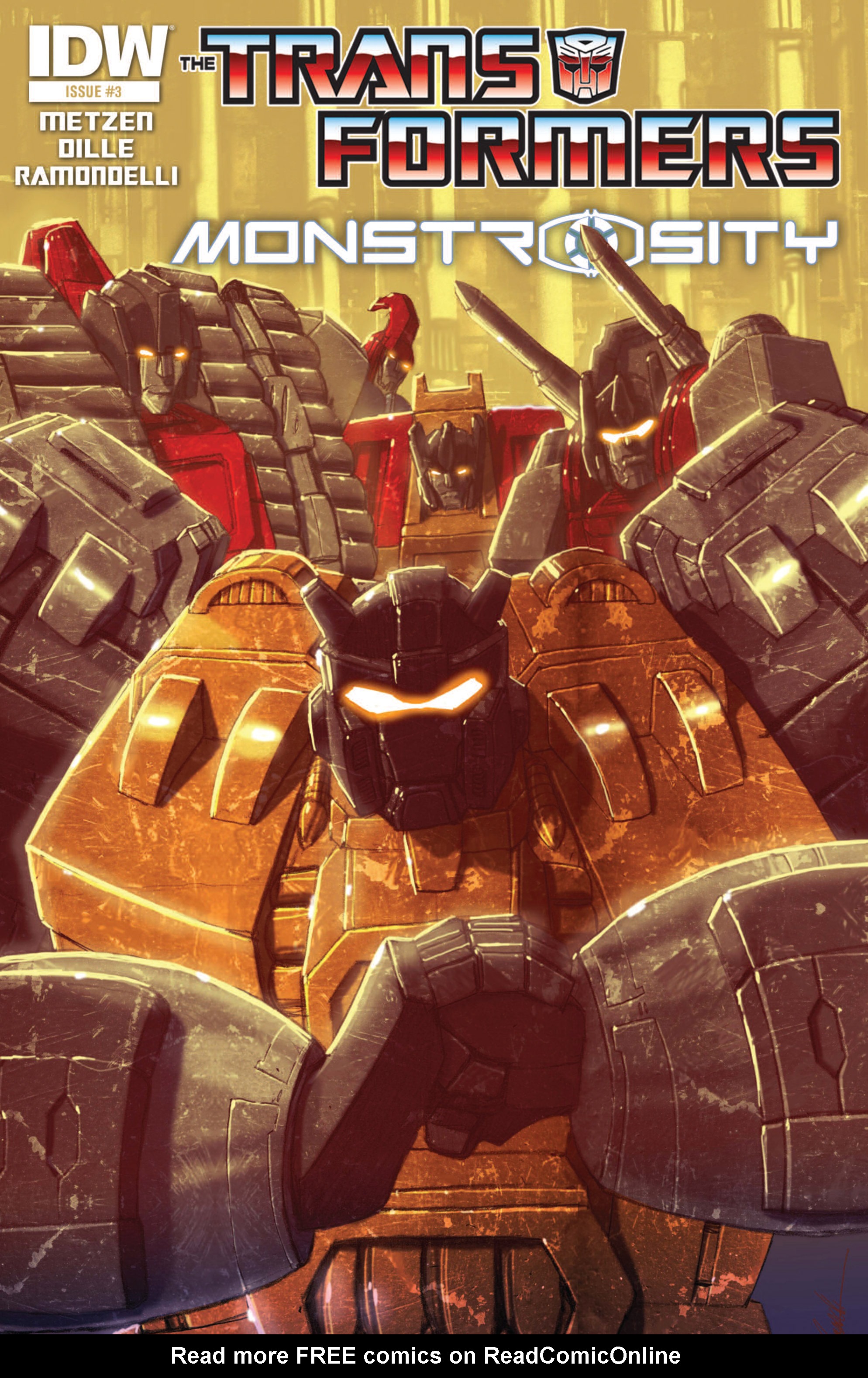 Read online The Transformers: Monstrosity comic -  Issue #3 - 1