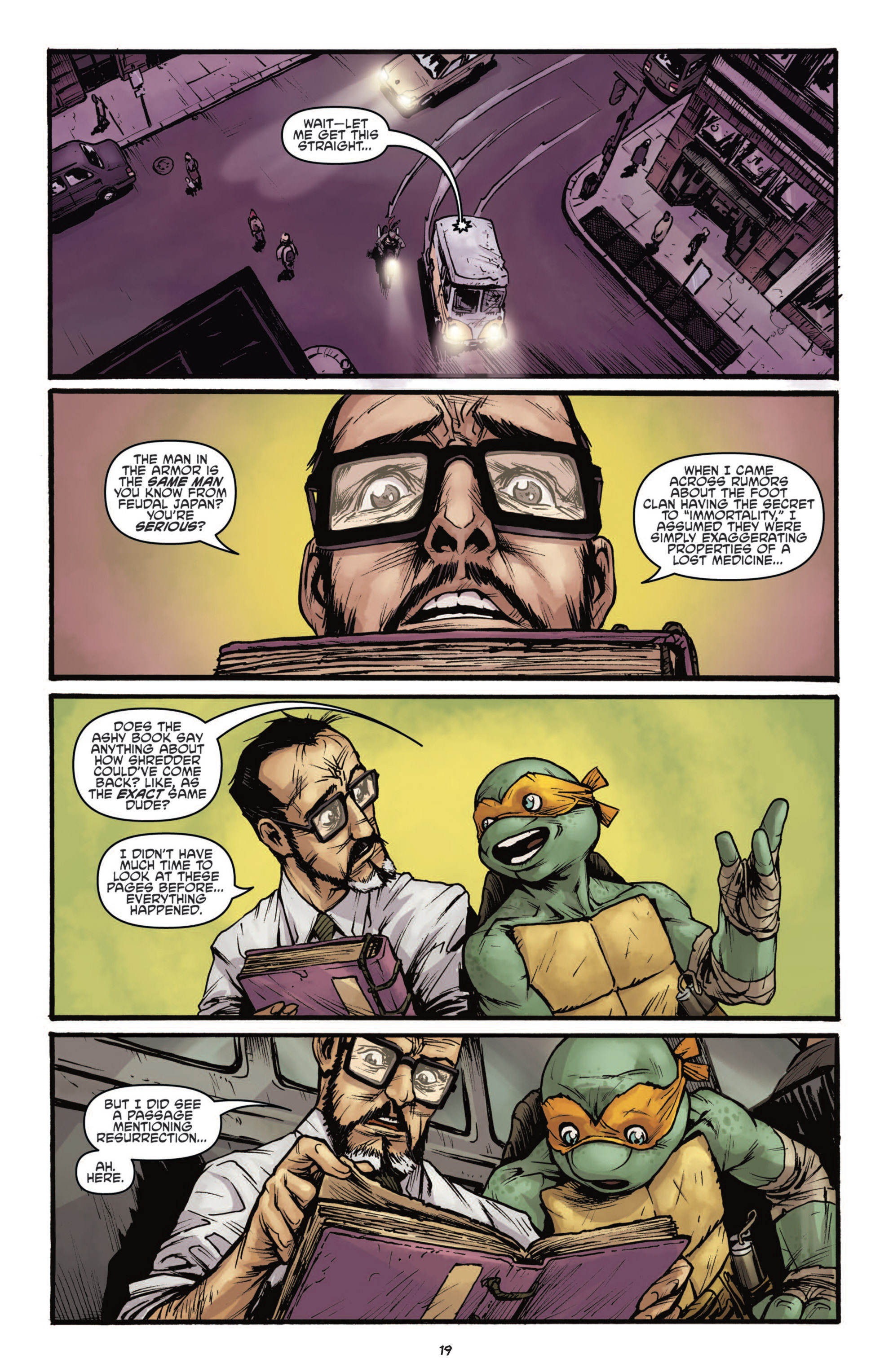 Read online Teenage Mutant Ninja Turtles: The Secret History of the Foot Clan comic -  Issue #3 - 20