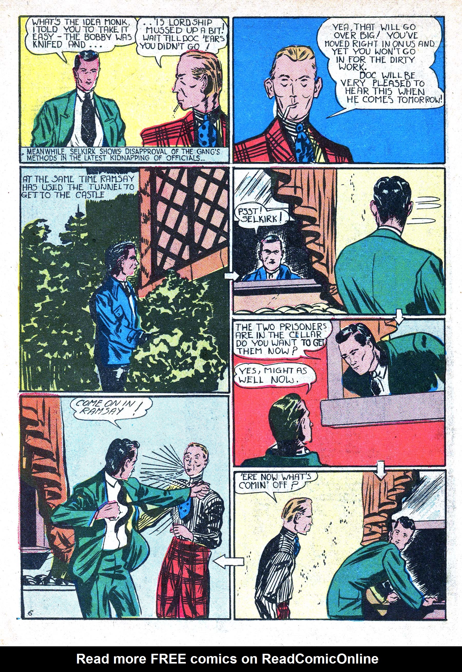 Read online Amazing Mystery Funnies comic -  Issue #15 - 21