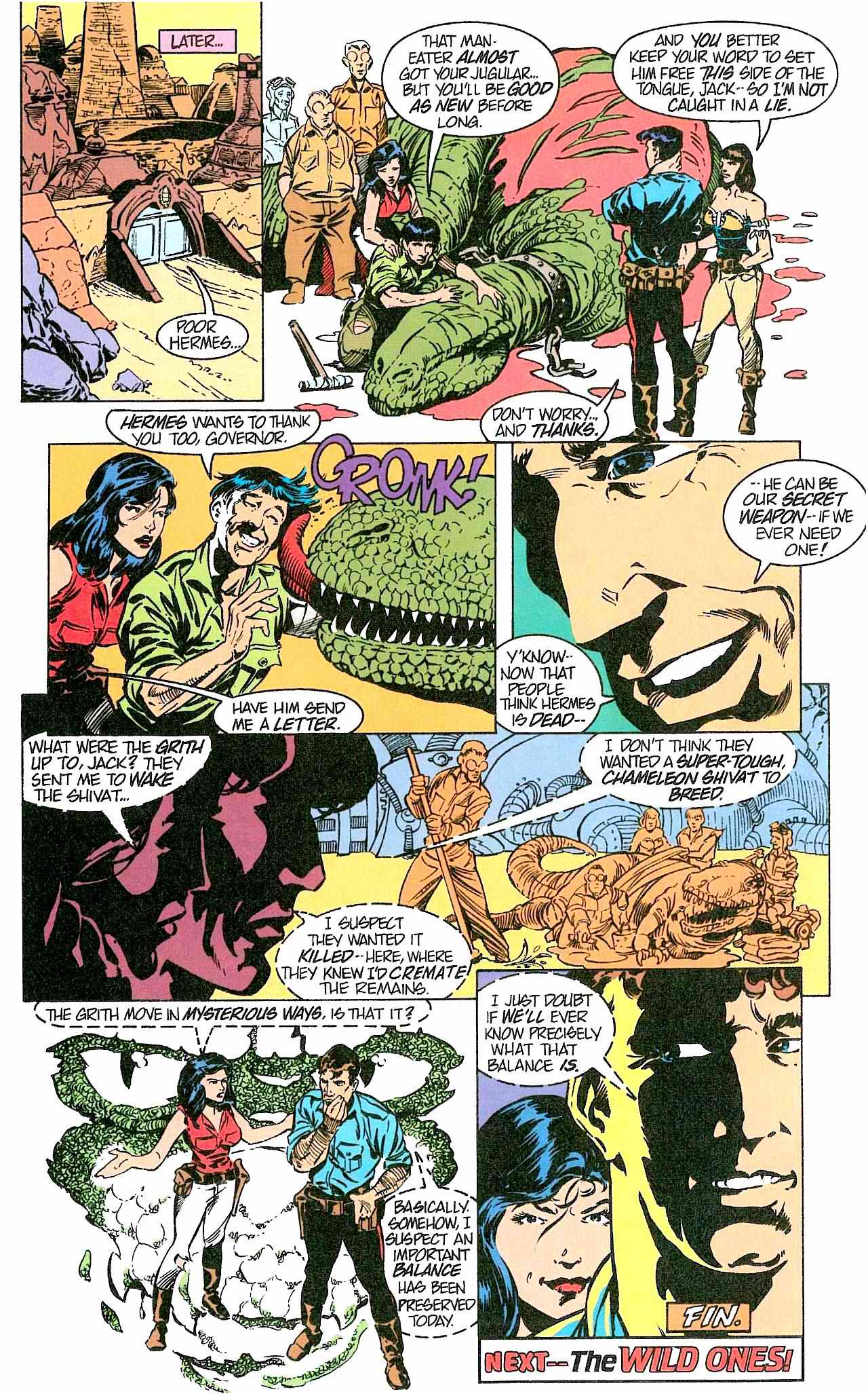 Read online Cadillacs and Dinosaurs comic -  Issue #6 - 22