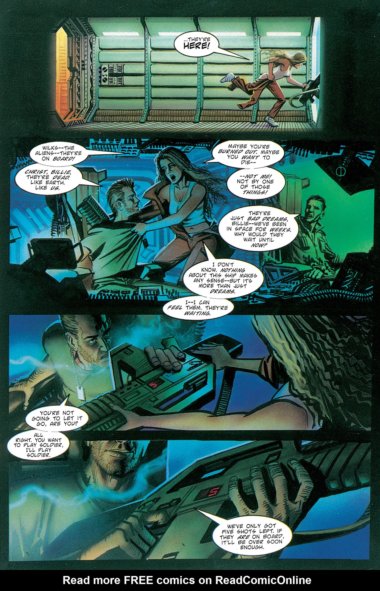 Read online Aliens Omnibus comic -  Issue # TPB 1 - 163