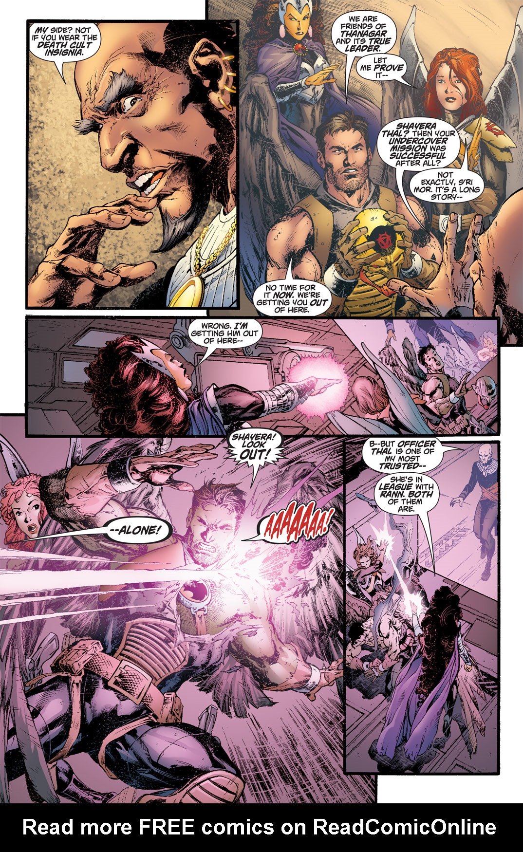 Read online Rann/Thanagar War comic -  Issue #5 - 9