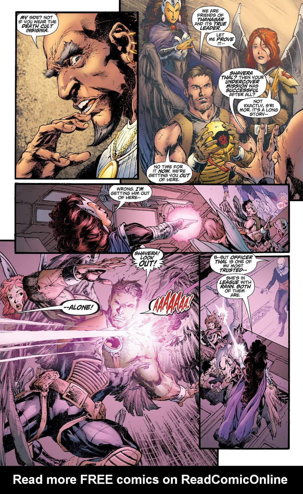 Rann/Thanagar War issue 5 - Page 9