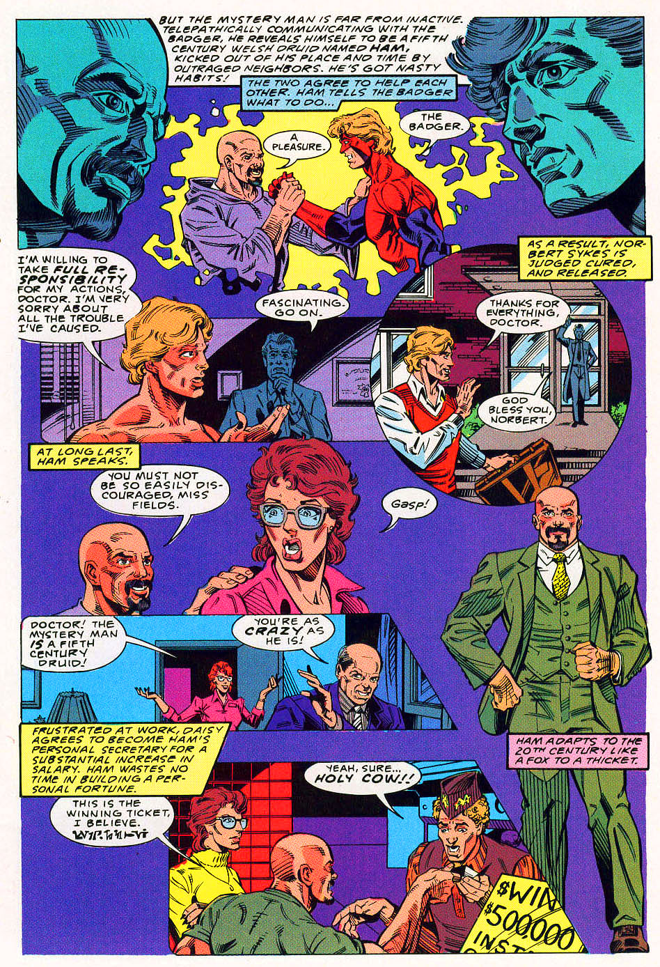 Read online The Badger comic -  Issue #5 - 5