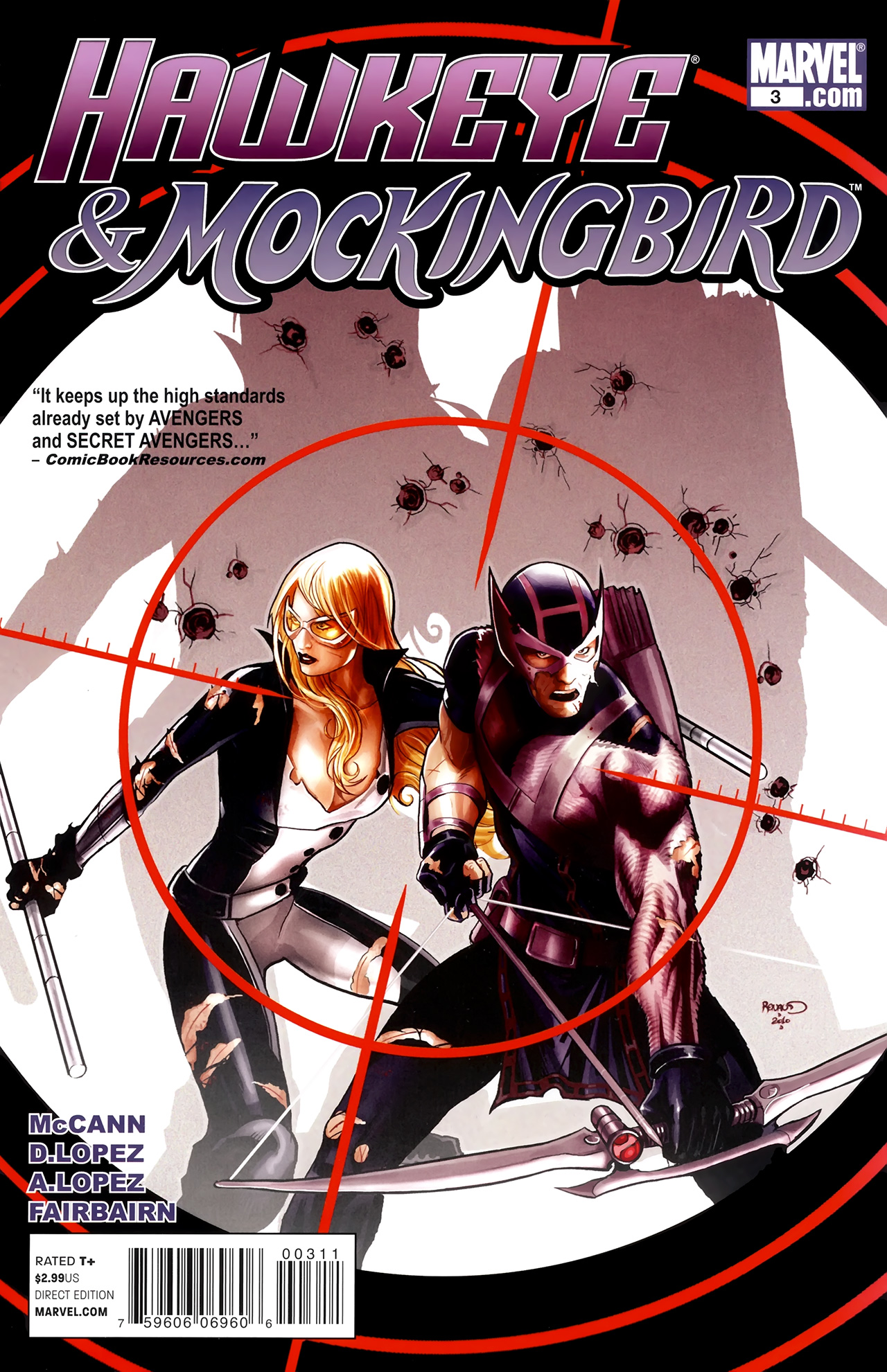Read online Hawkeye & Mockingbird comic -  Issue #3 - 1