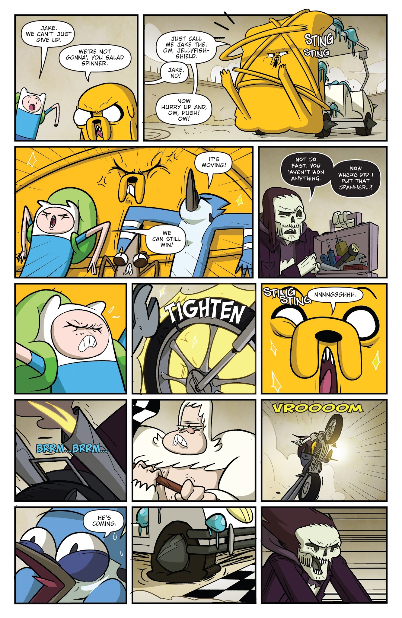 Read online Adventure Time/Regular Show comic -  Issue #3 - 15