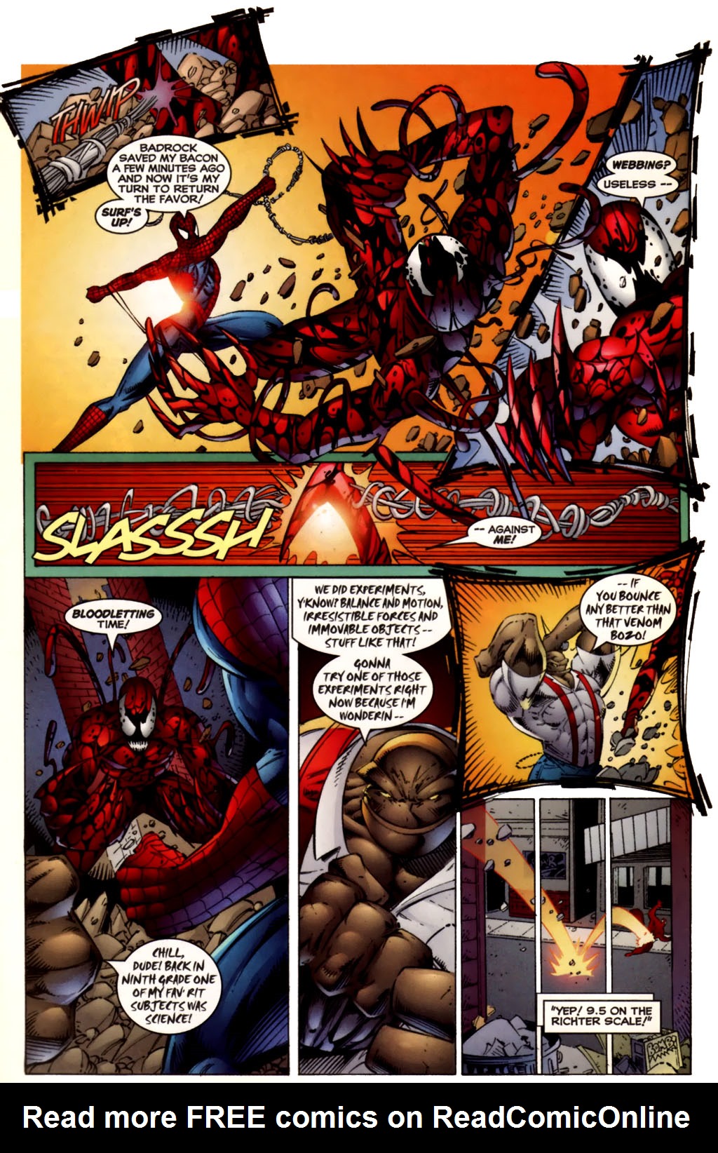 Read online Spider-Man/Badrock comic -  Issue #2 - 7