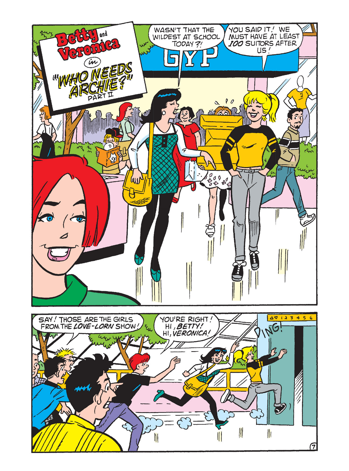 Read online Betty and Veronica Double Digest comic -  Issue #223 - 225