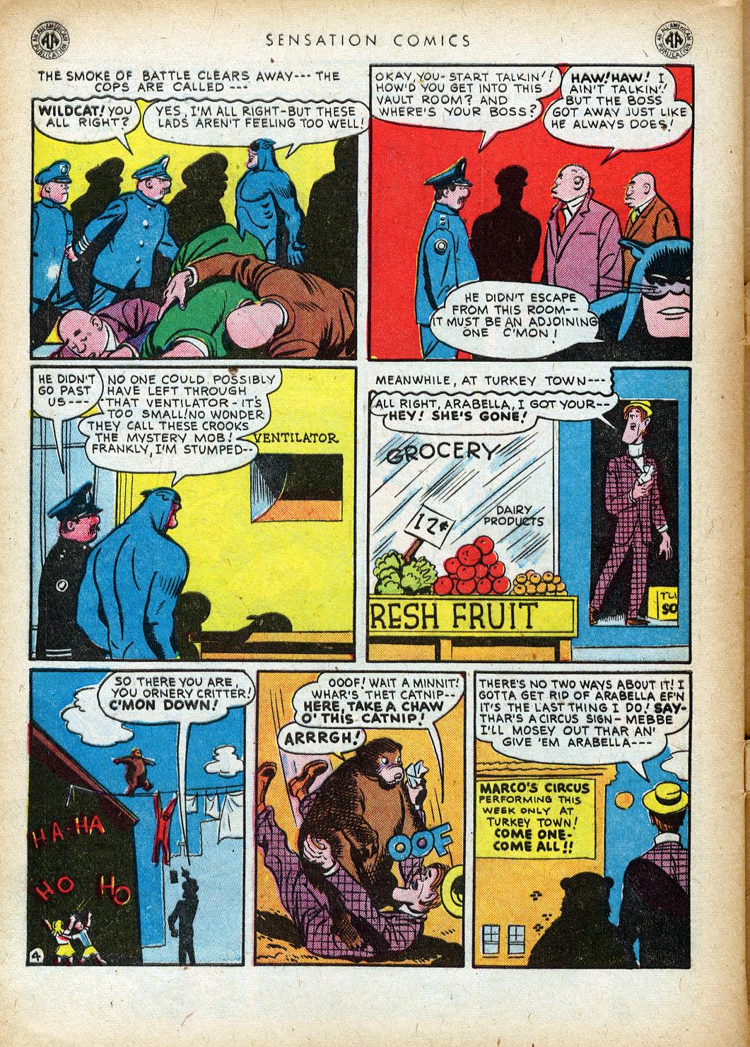 Read online Sensation (Mystery) Comics comic -  Issue #40 - 46