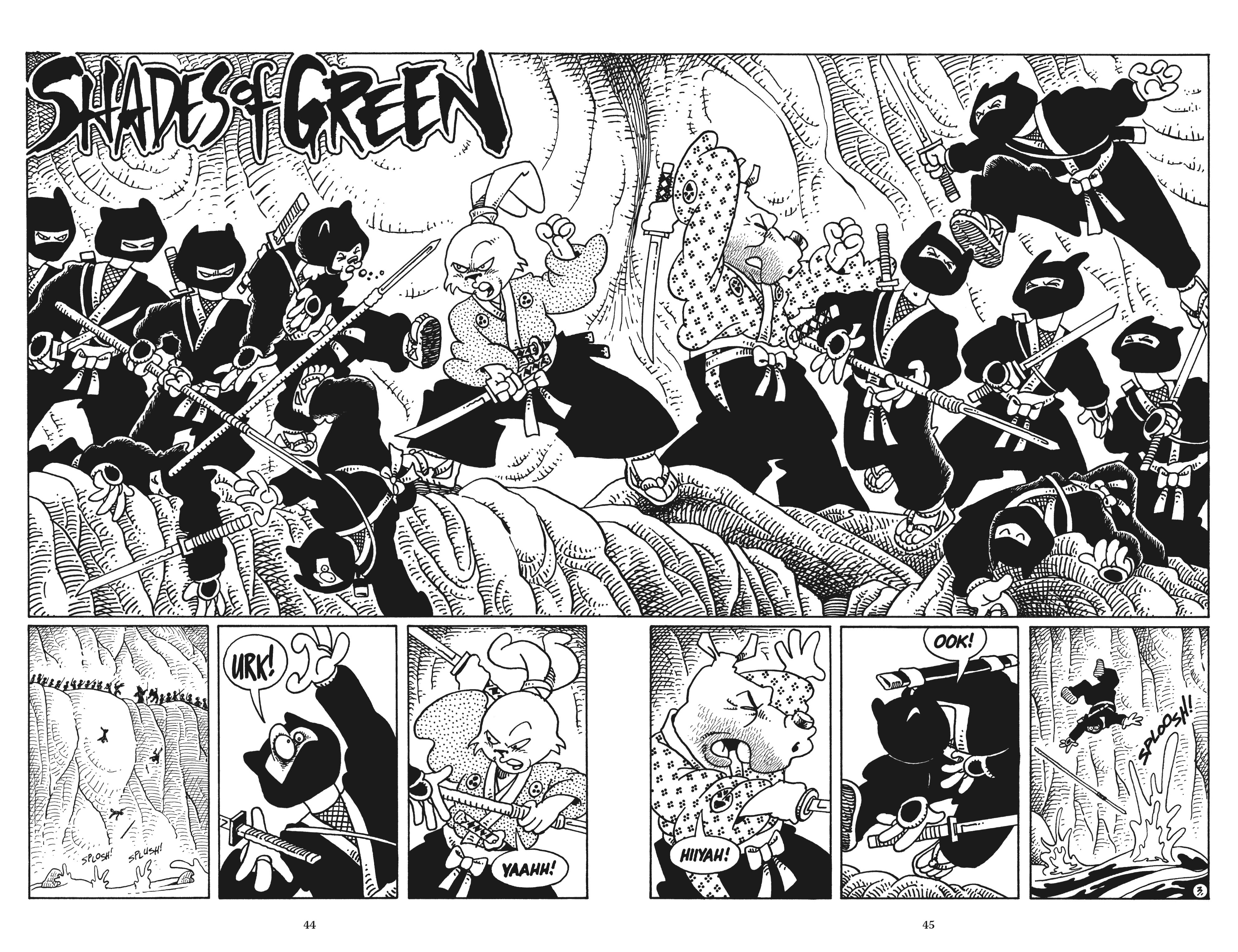 Read online Usagi Yojimbo/Teenage Mutant Ninja Turtles: The Complete Collection comic -  Issue # TPB (Part 1) - 41