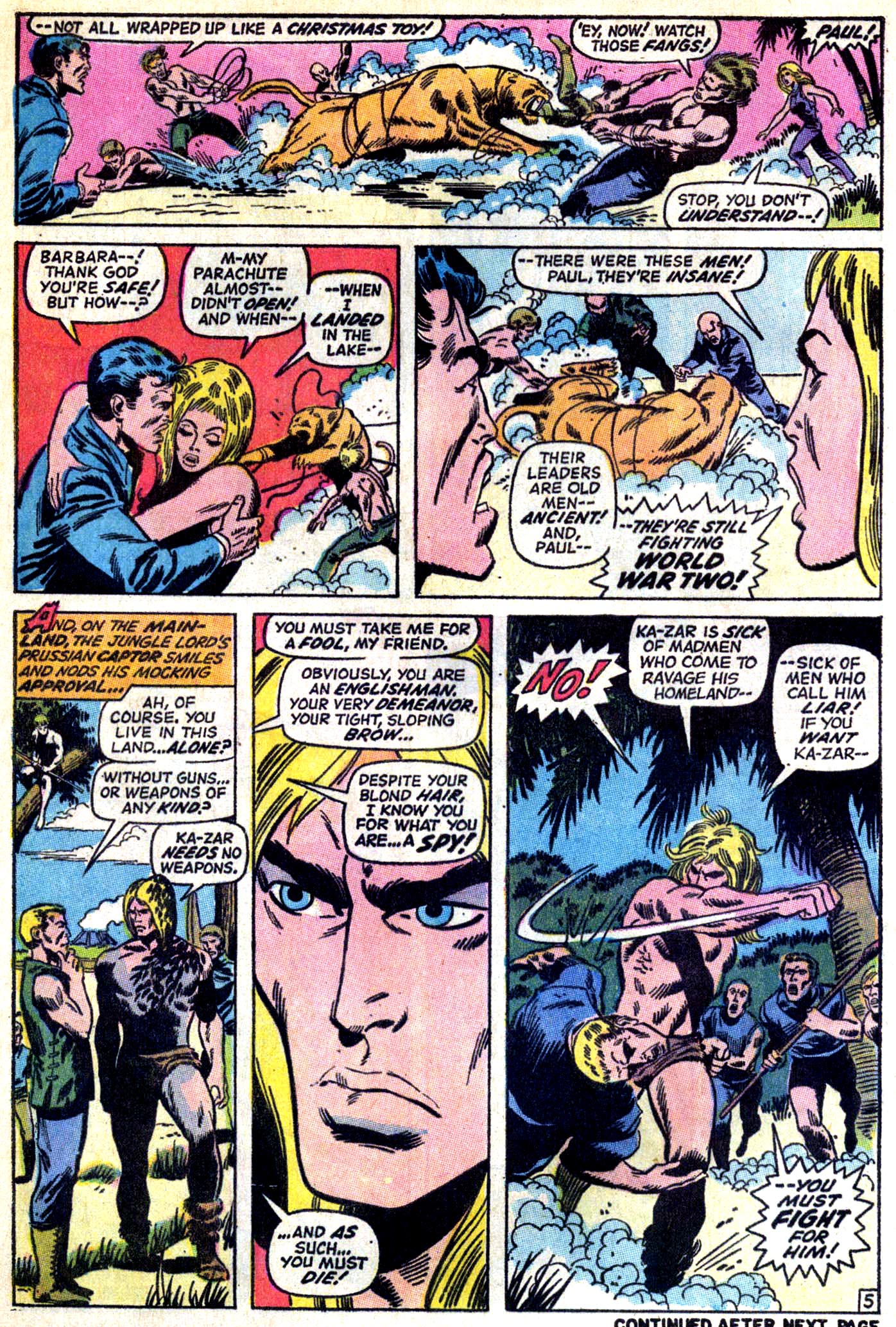 Read online Astonishing Tales (1970) comic -  Issue #10 - 6