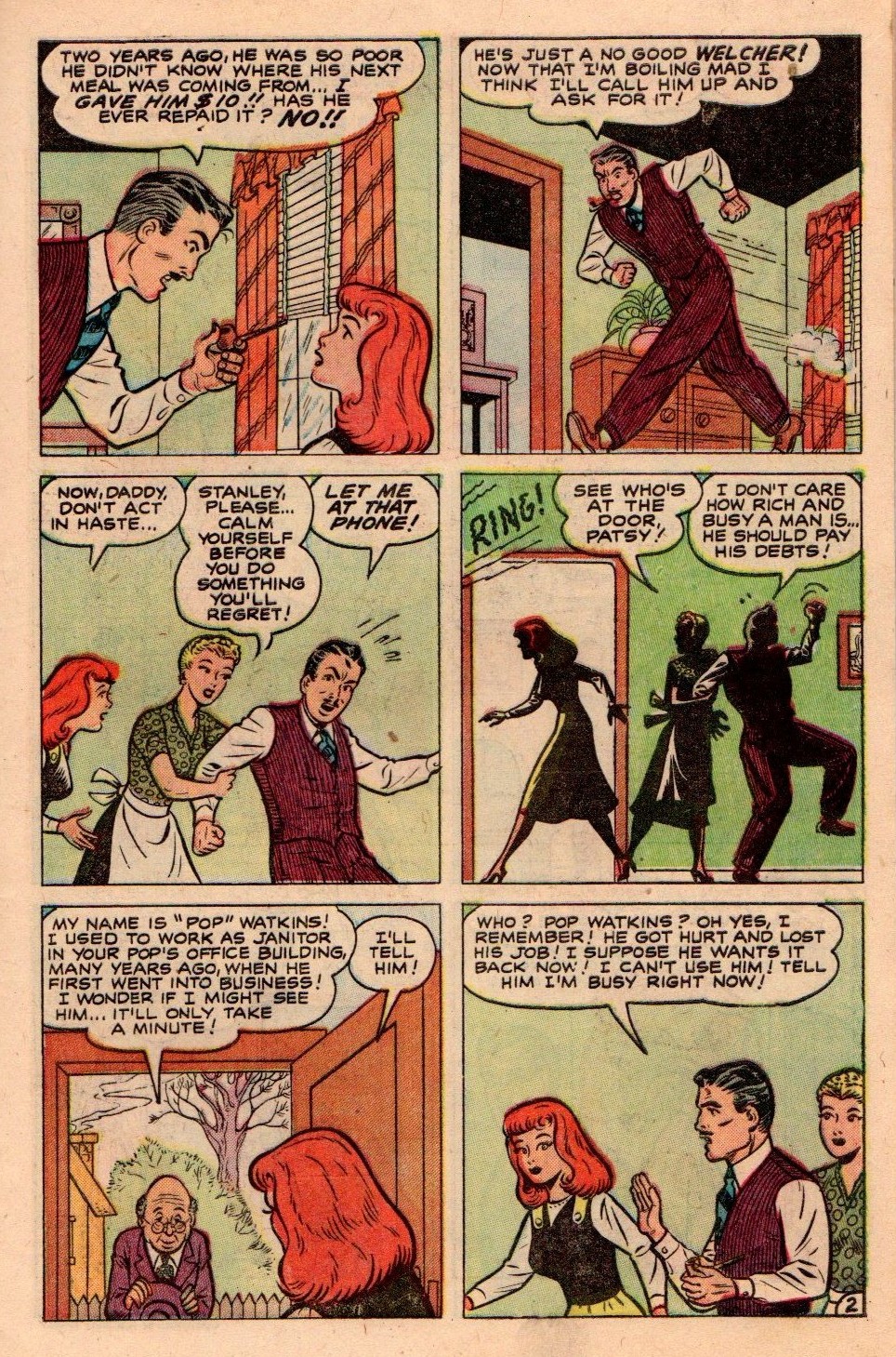 Read online Patsy Walker comic -  Issue #39 - 13