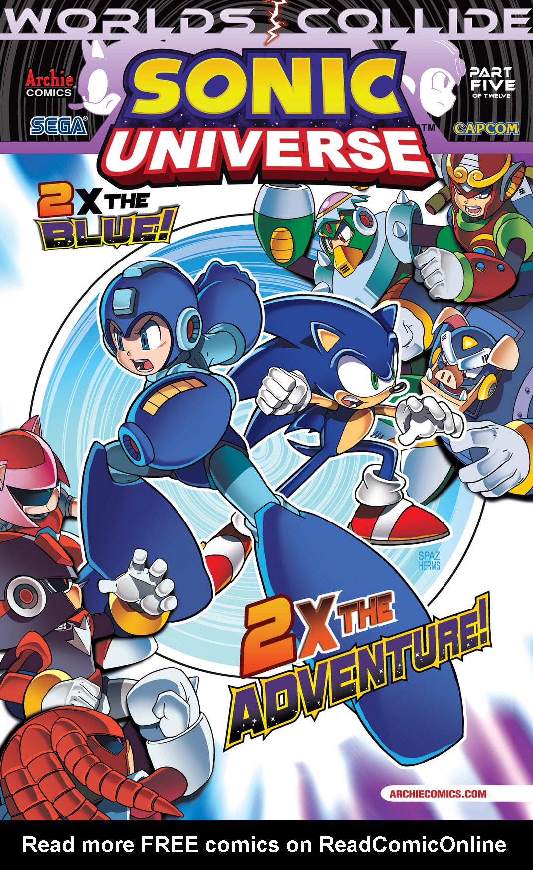 Read online Sonic Mega Man Worlds Collide comic -  Issue # Vol 2 - 8