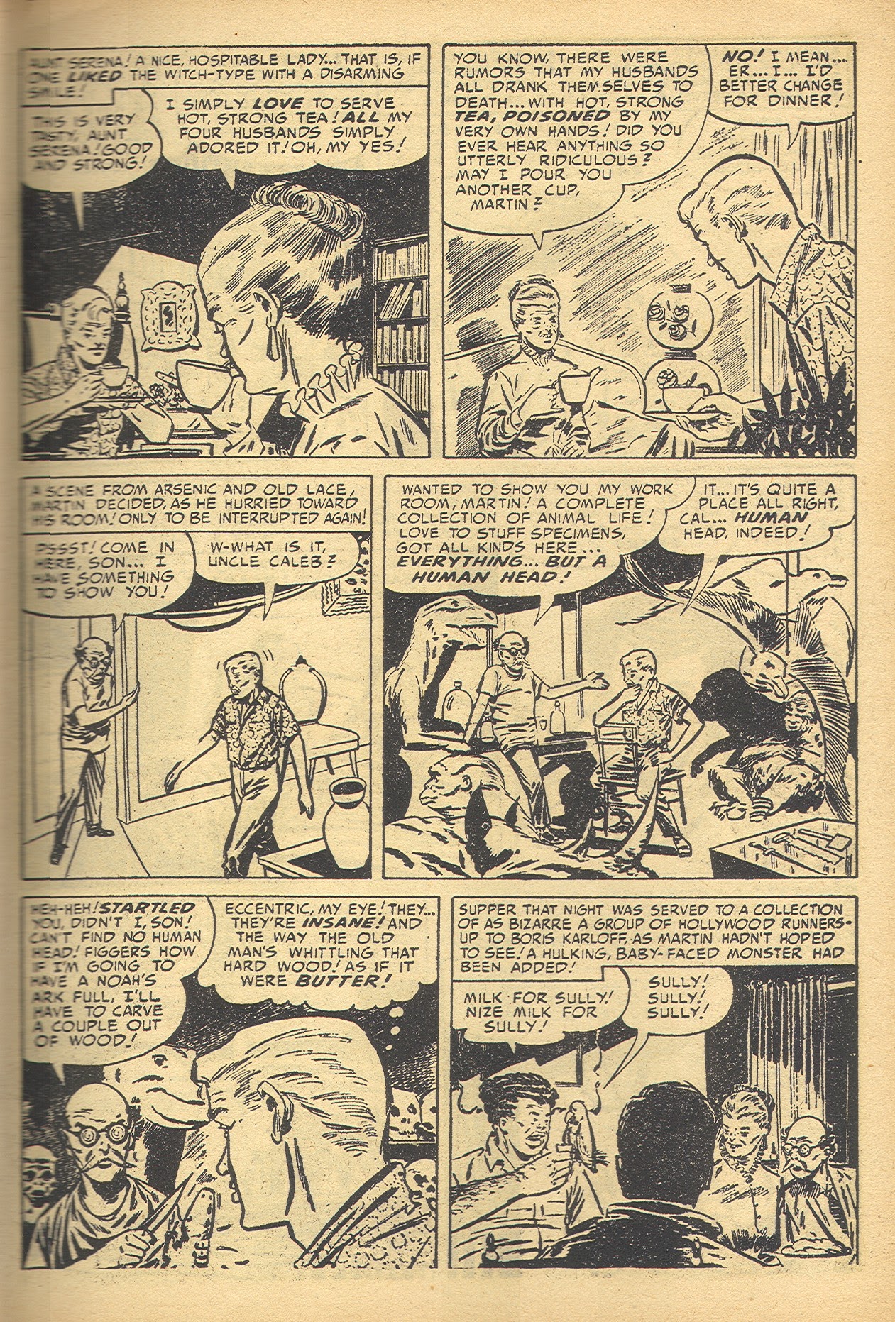 Read online Black Magic (1950) comic -  Issue #19 - 20