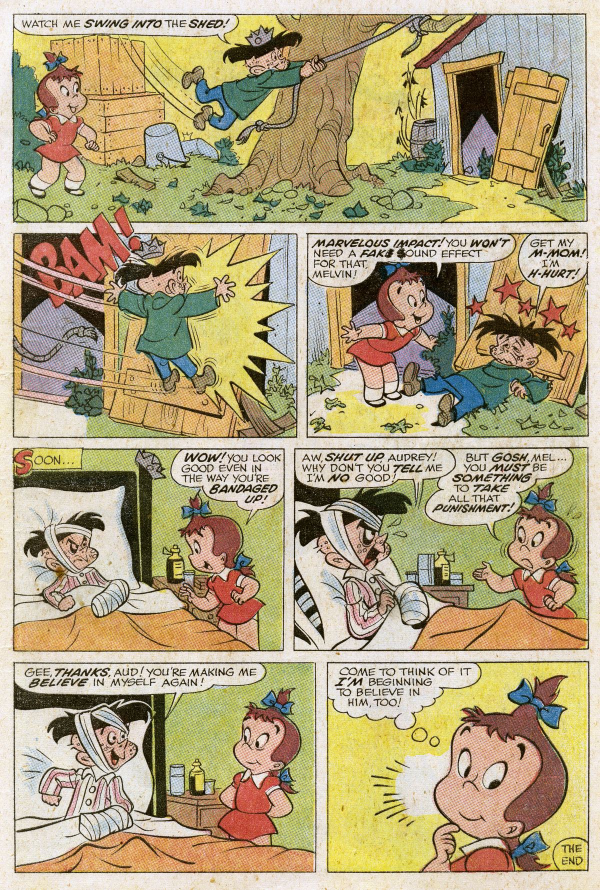 Read online Little Audrey And Melvin comic -  Issue #52 - 18