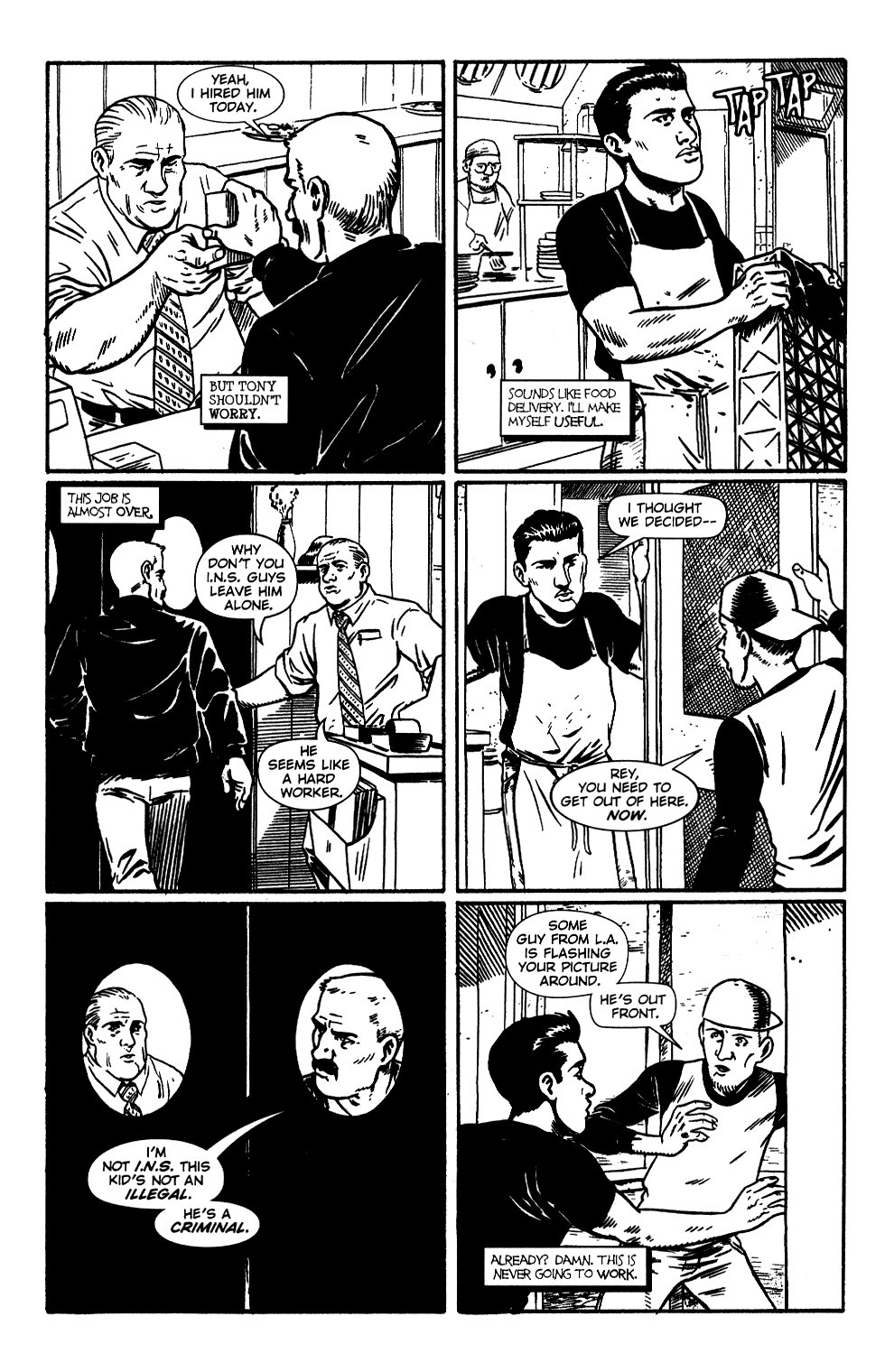 Read online Three Strikes comic -  Issue #3 - 4